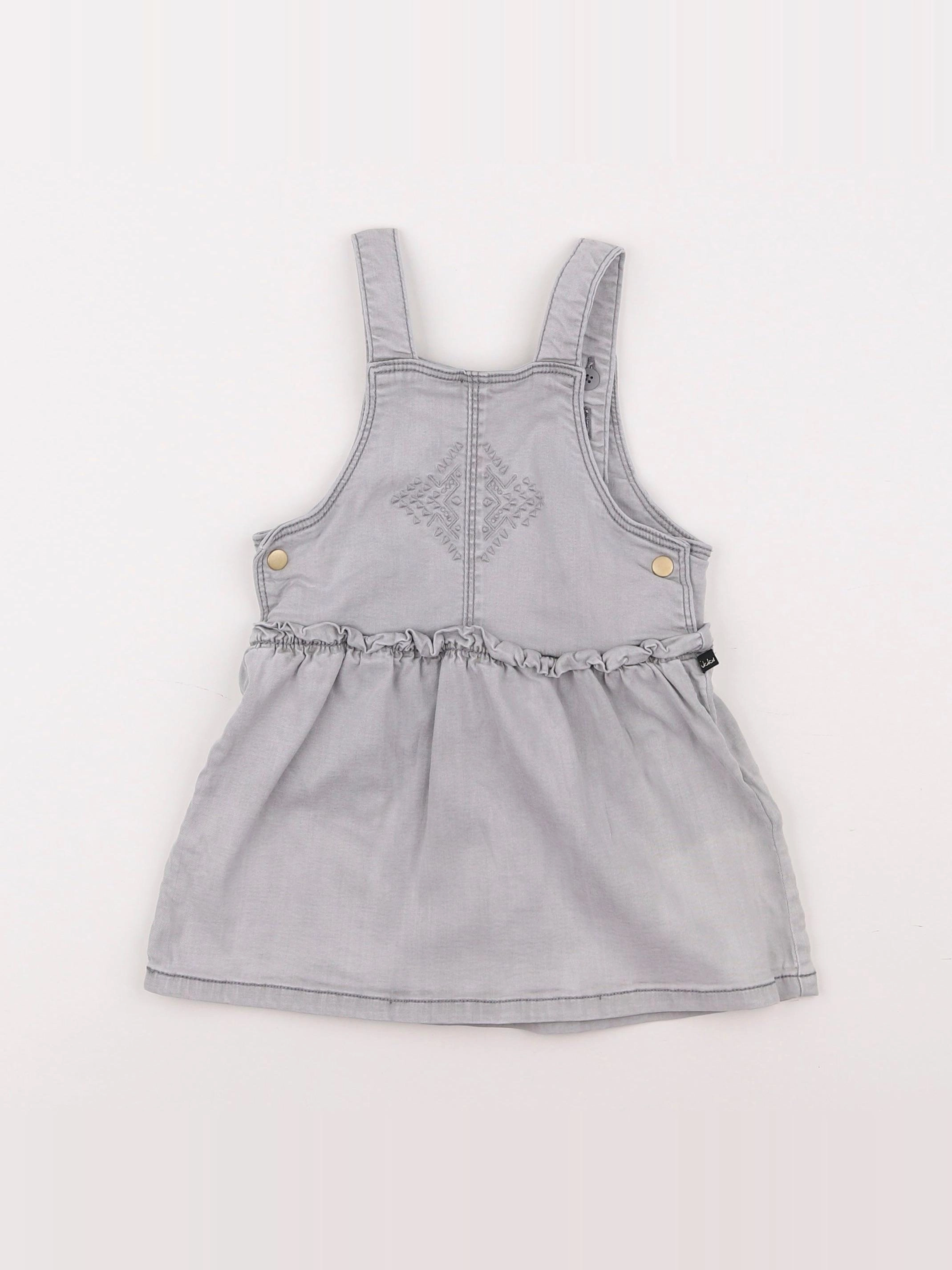 IKKS - robe gris - 18 mois