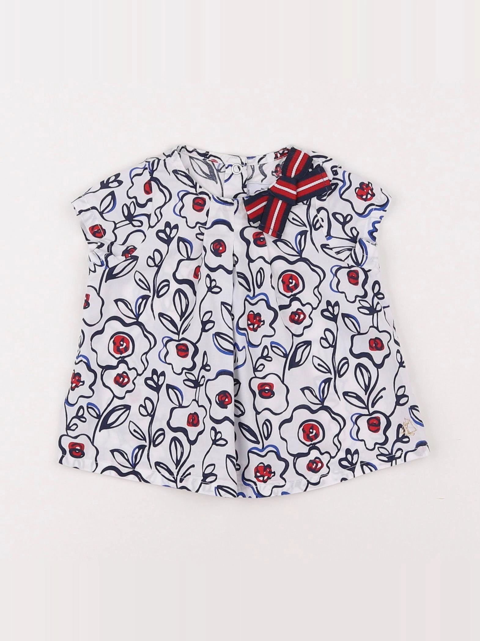 Petit Bateau - blouse multicolore - 3 mois