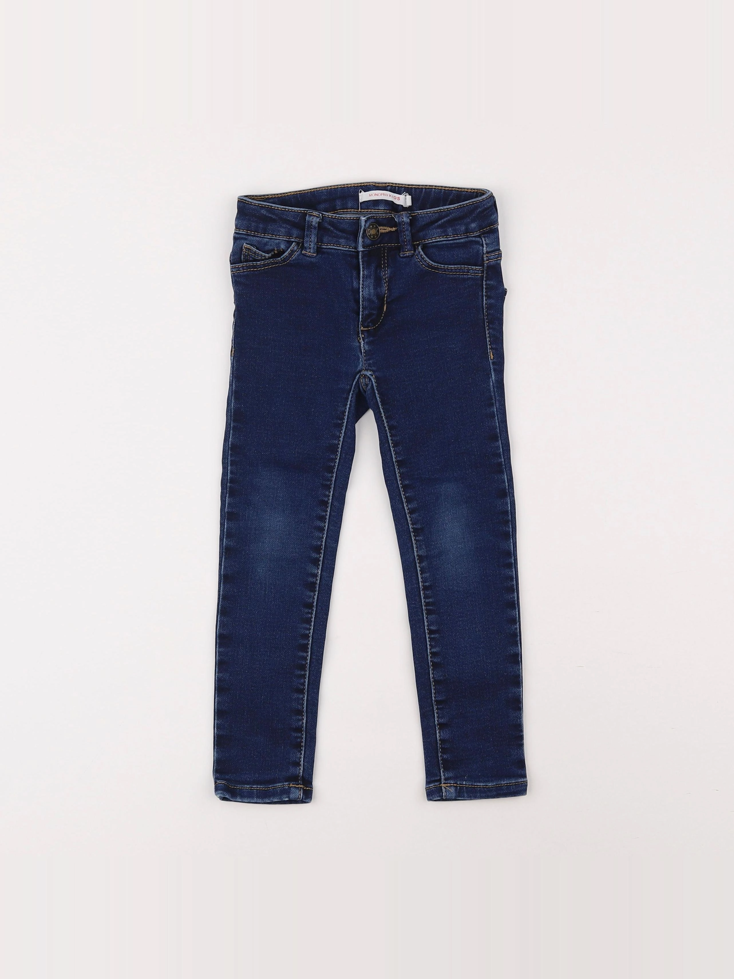 Monoprix - jean bleu - 3 ans