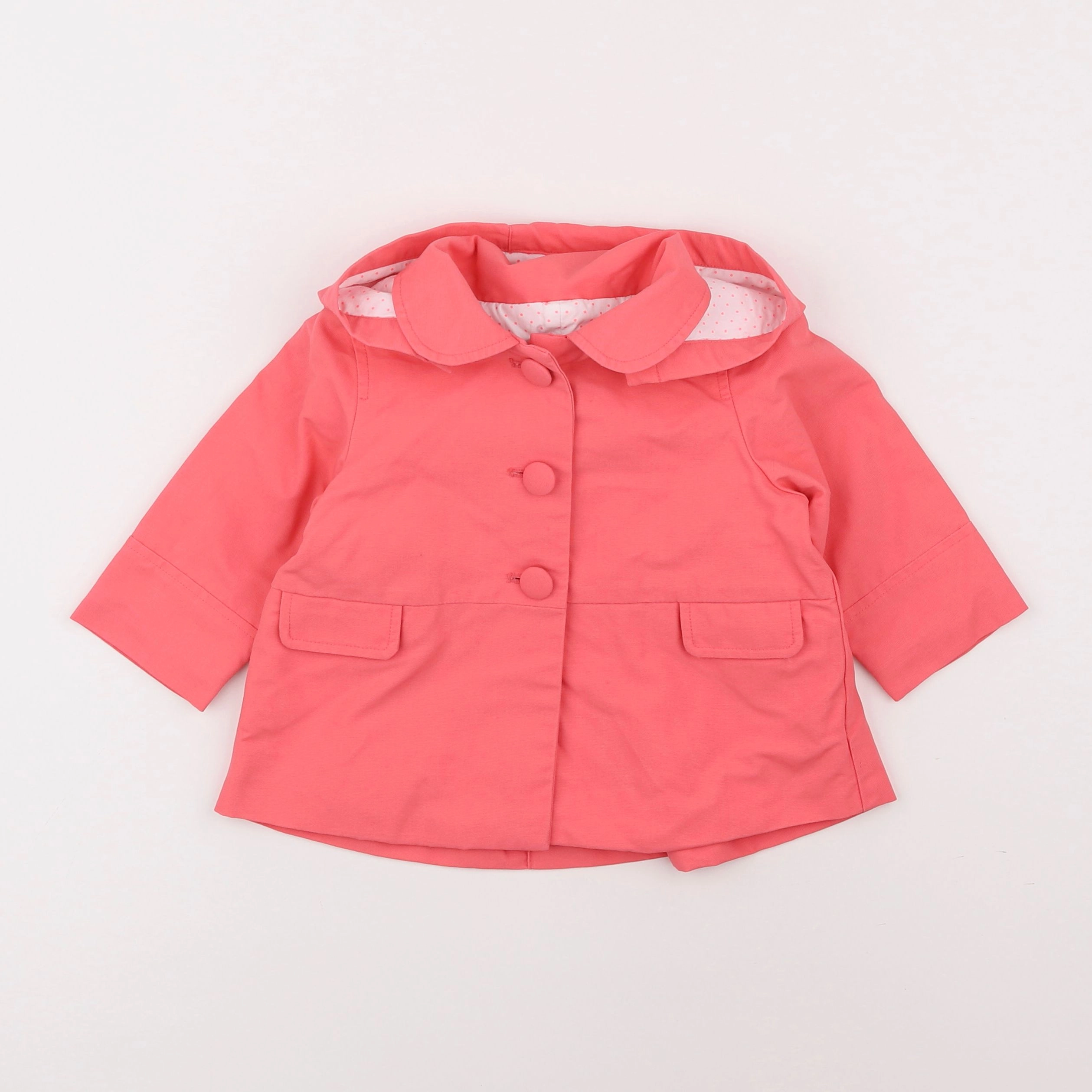 Jacadi - veste rose - 12 mois