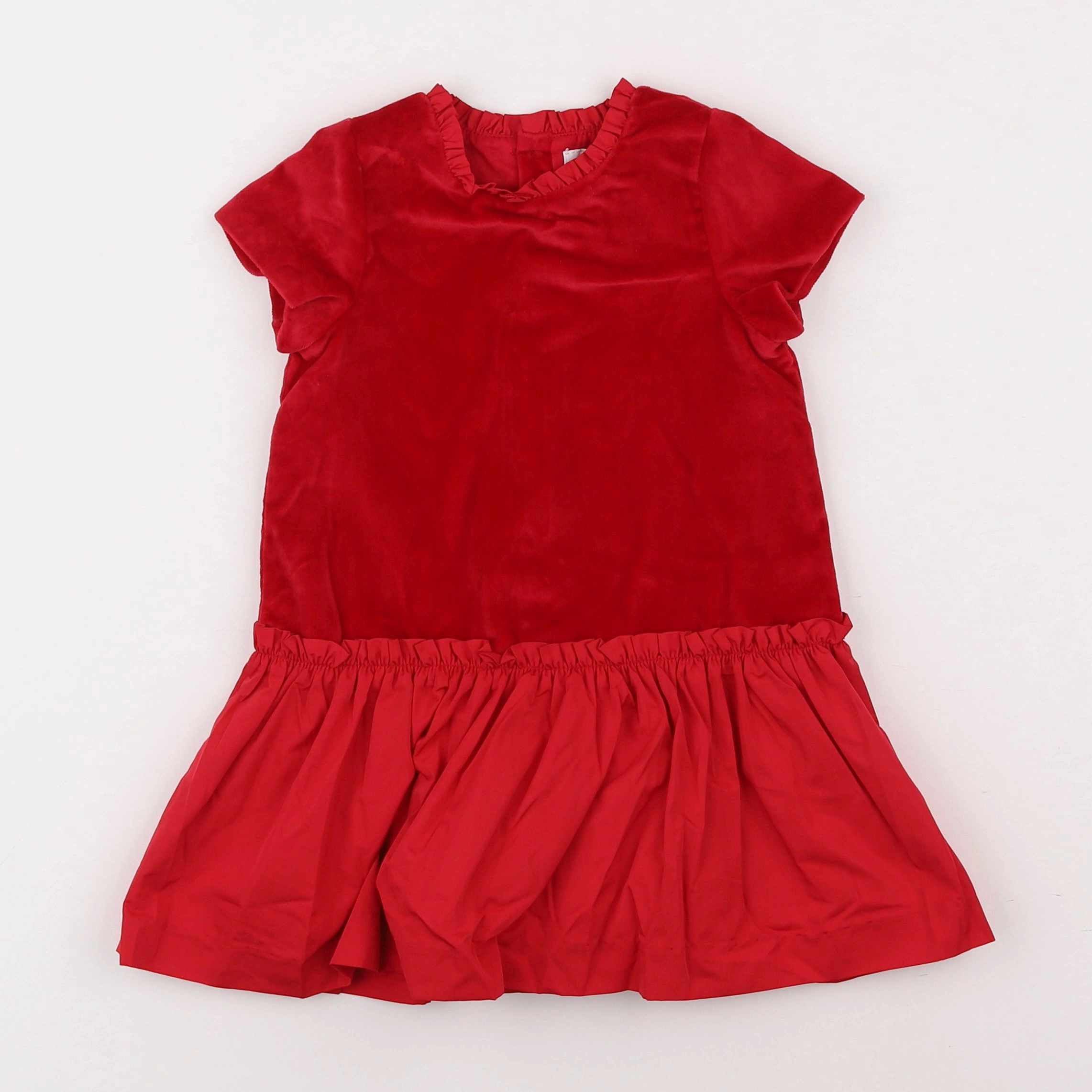 Jacadi - robe rouge - 2 ans