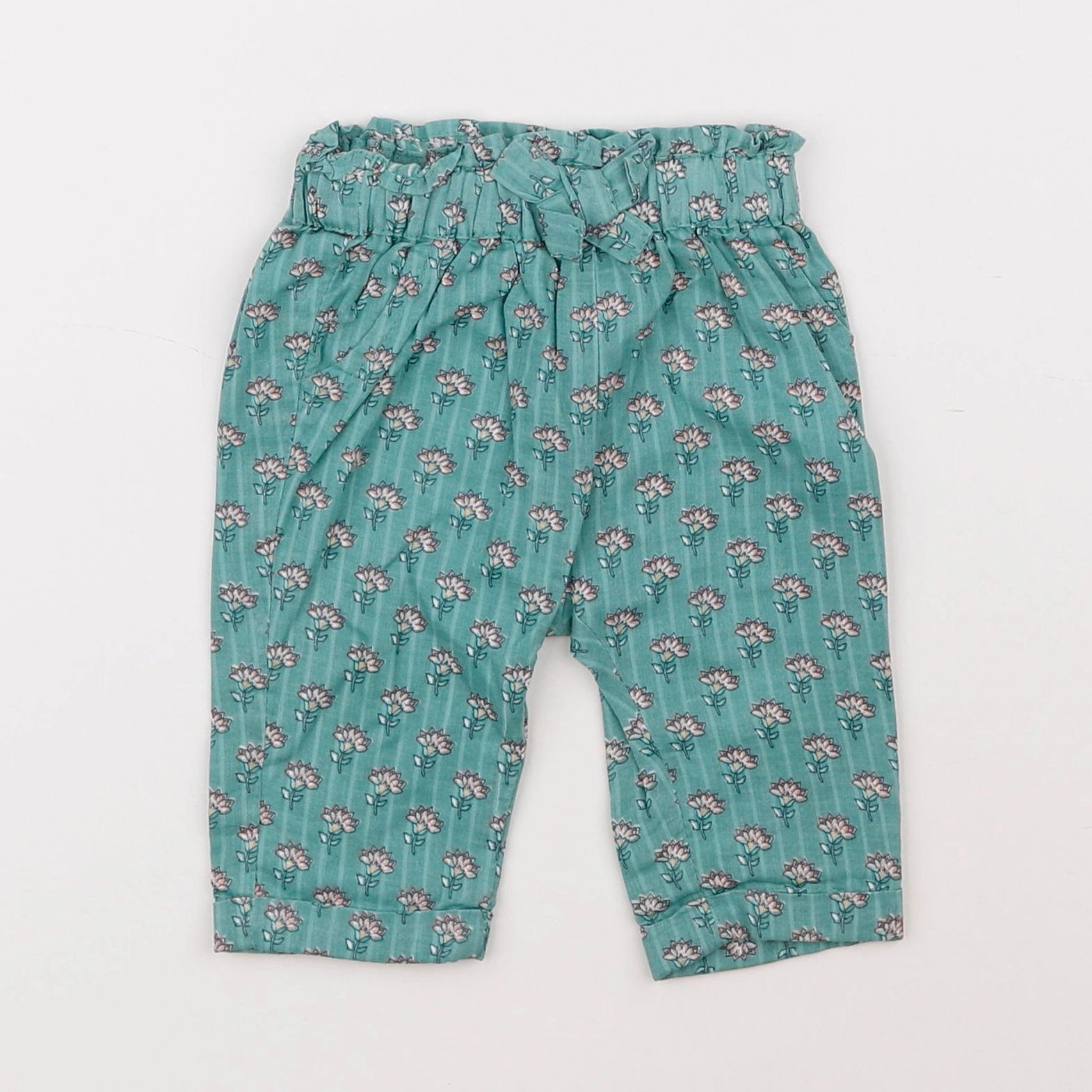 Tape à l'oeil - pantalon vert - 3 mois