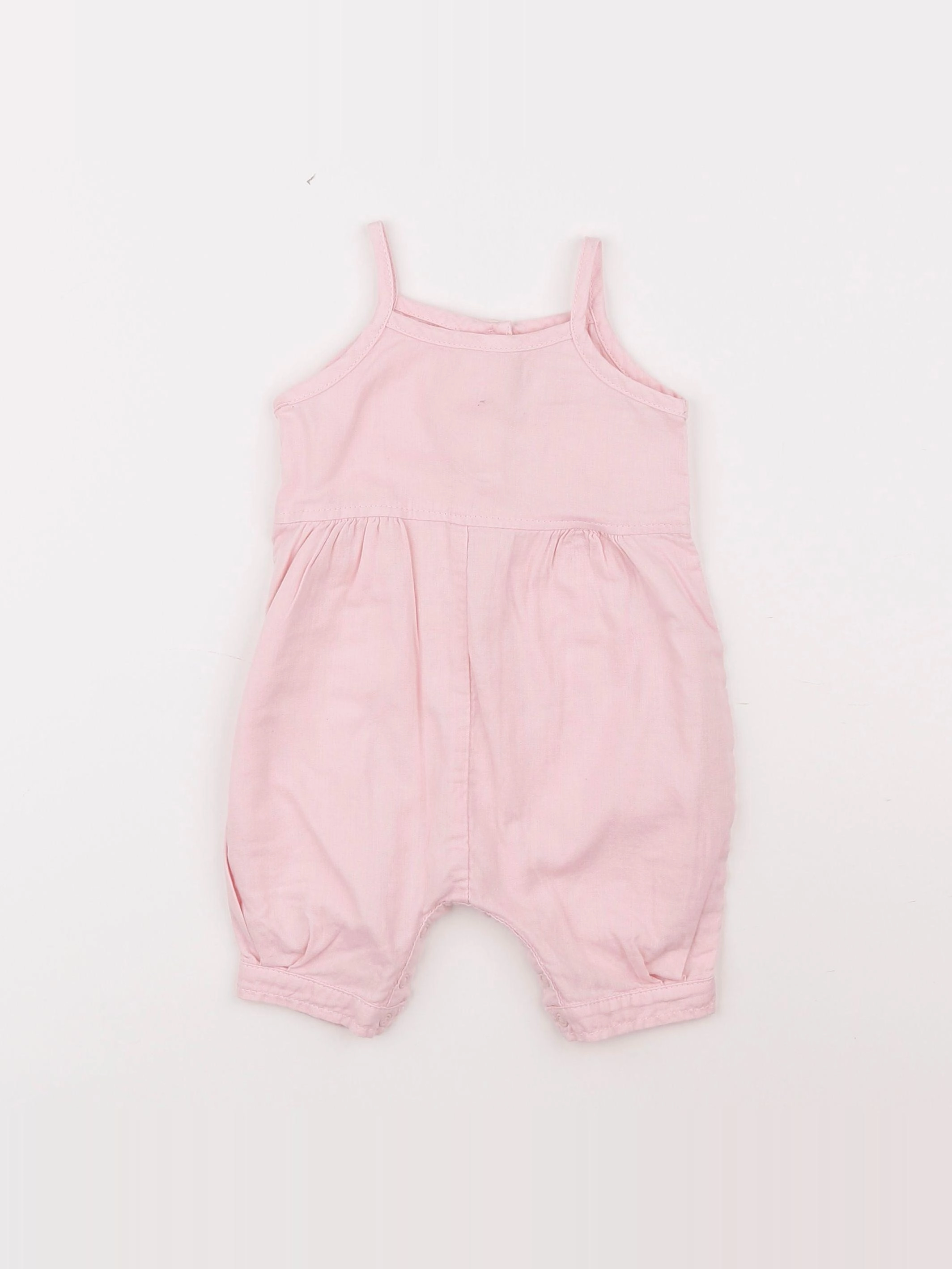 Petit Bateau - combinaison rose - 3 mois