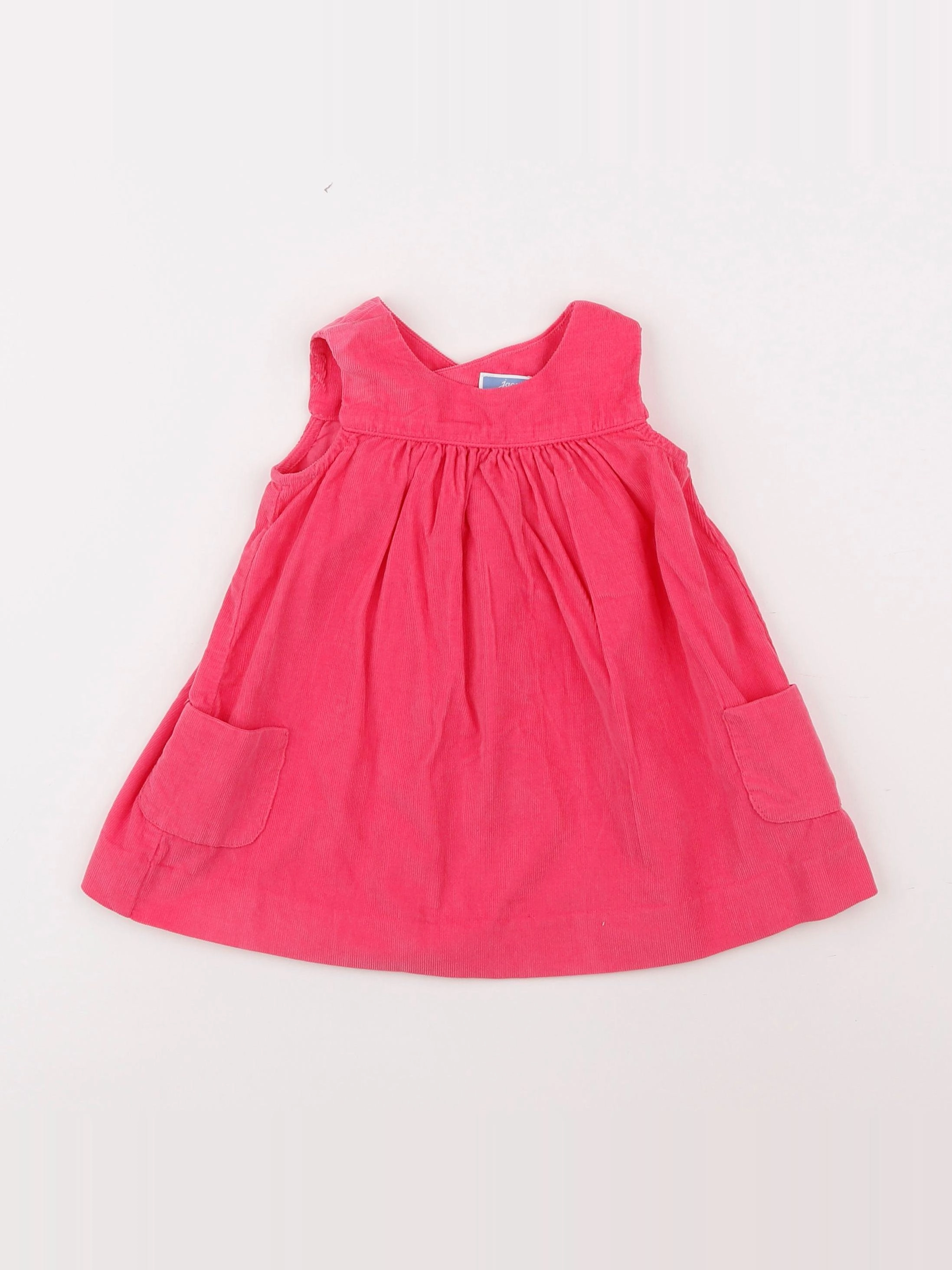 Jacadi - robe rose - 12 mois
