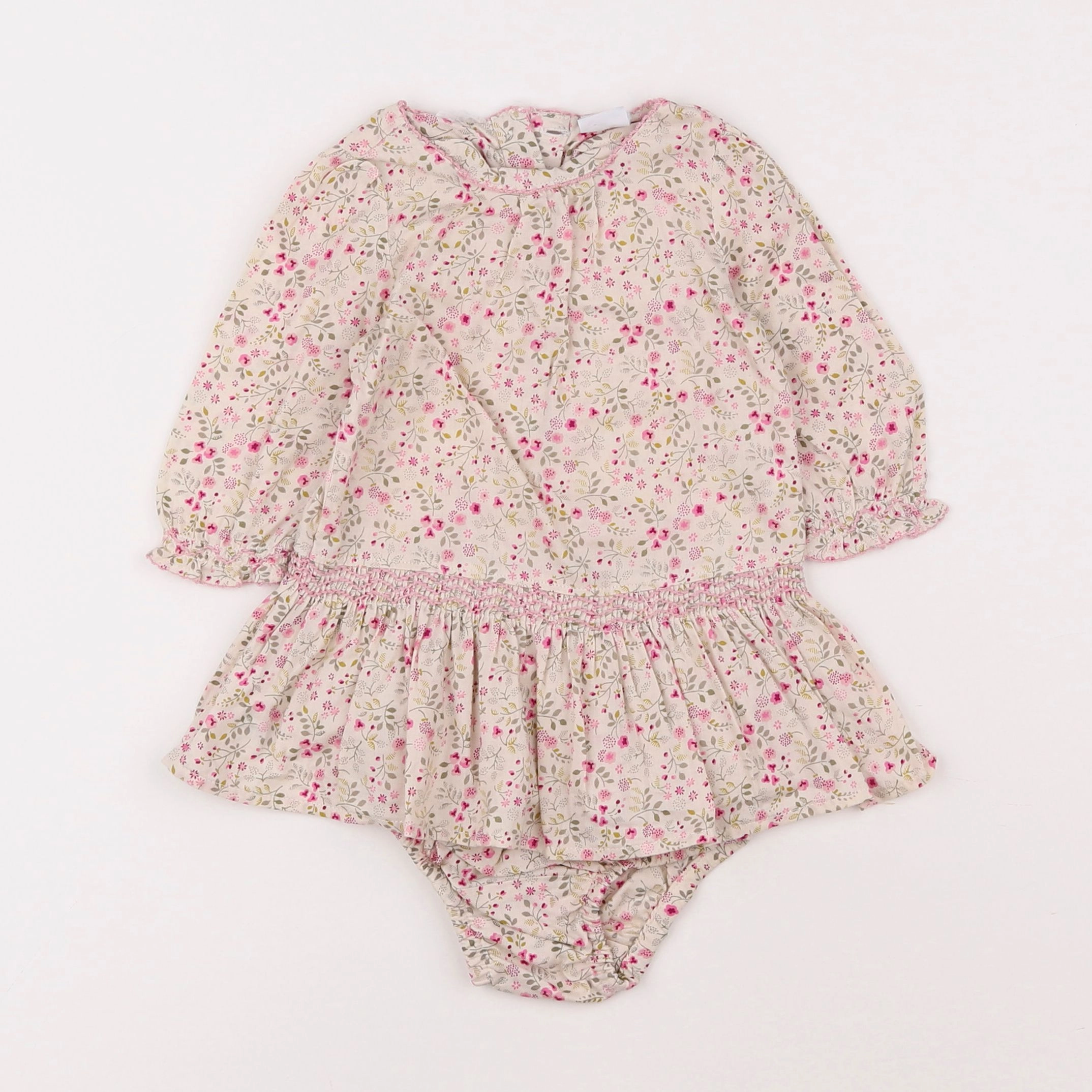 GAP - robe beige - 3/6 mois