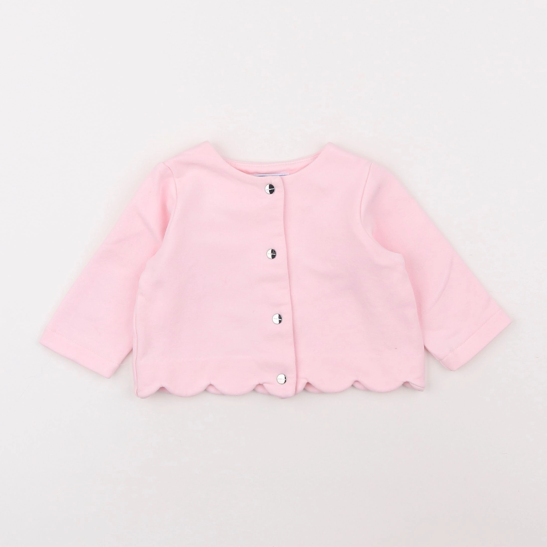 Jacadi - sweat rose - 6 mois