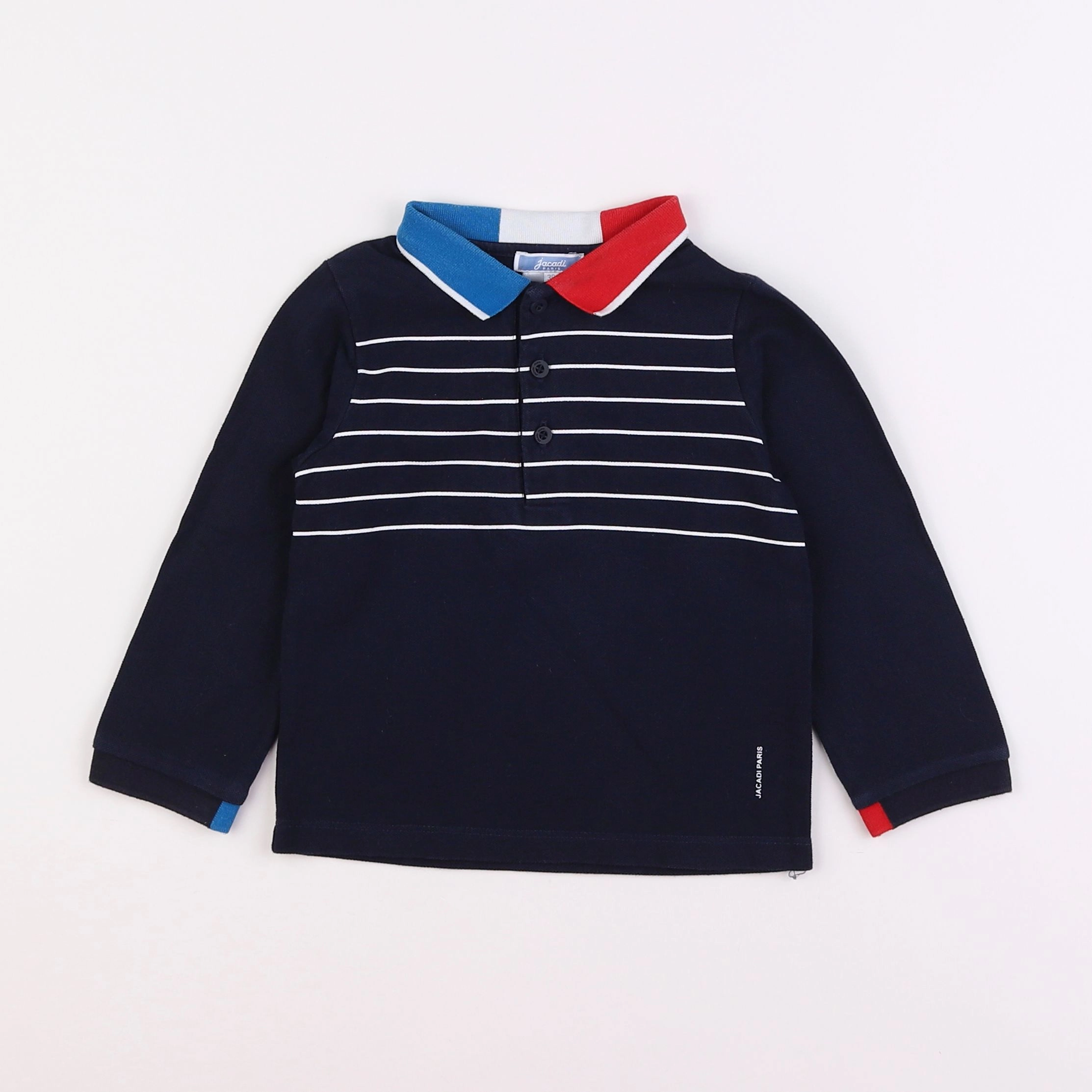 Jacadi - polo bleu - 3 ans
