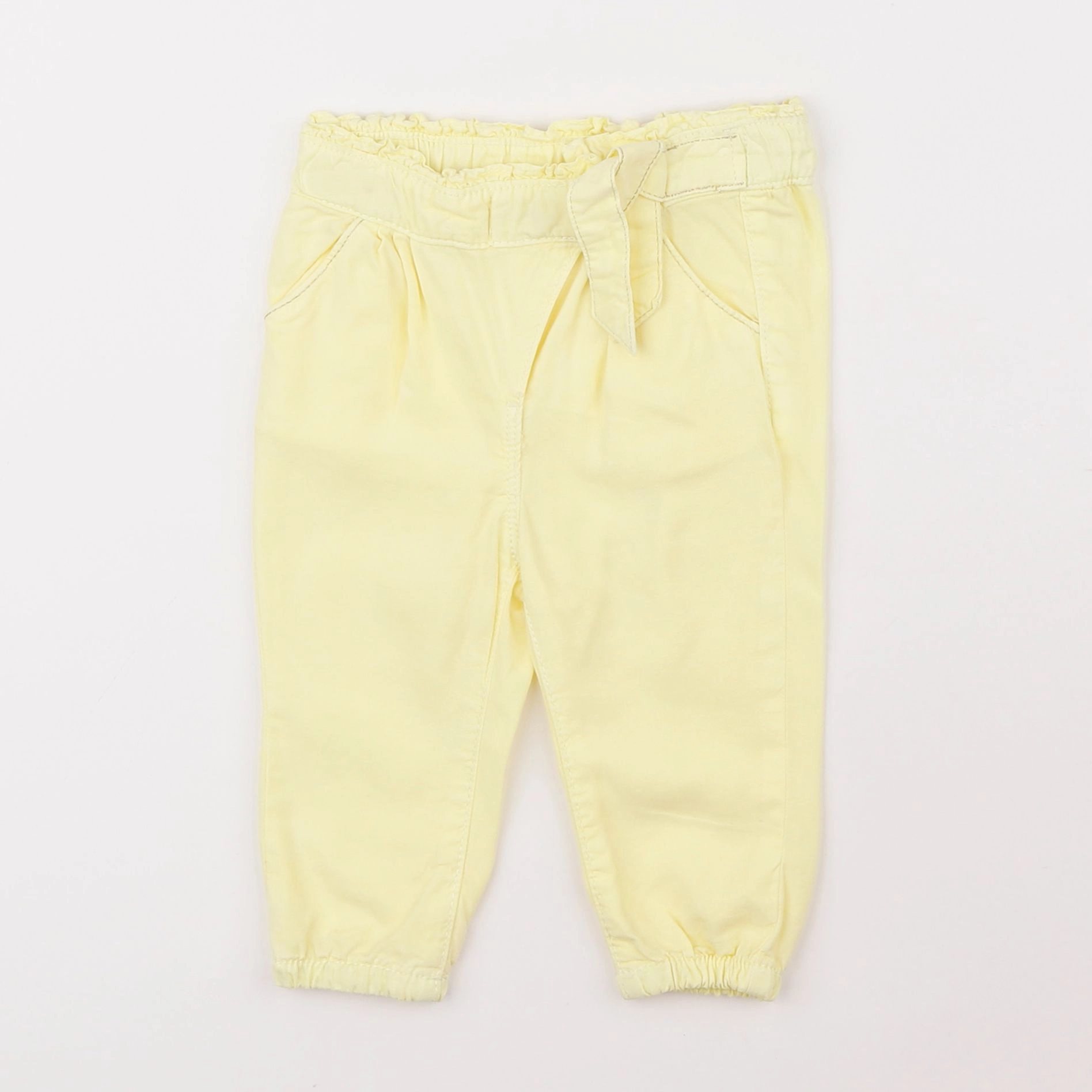 Tape à l'oeil - pantalon jaune - 6 mois