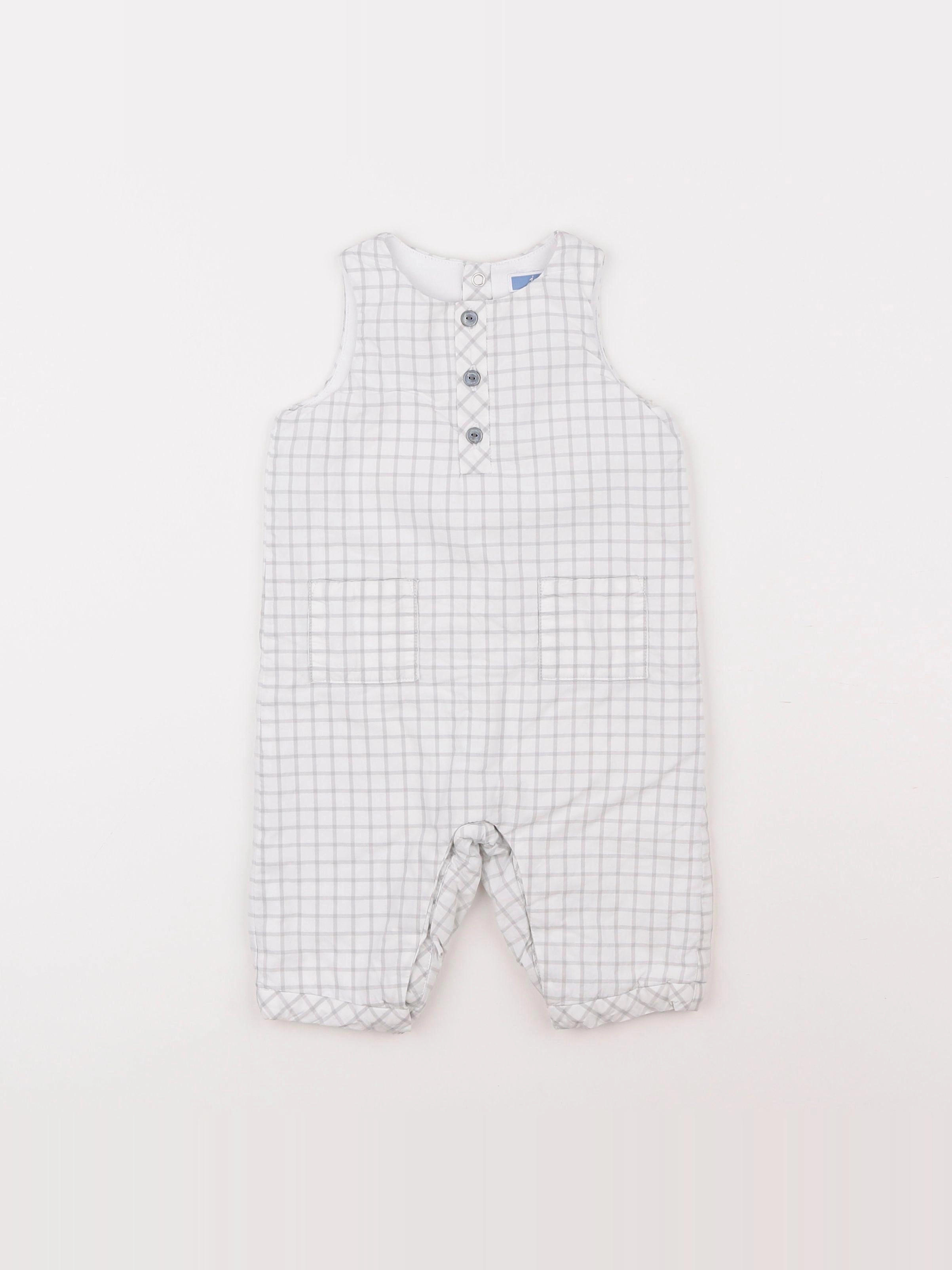 Jacadi - combinaison blanc - 6 mois