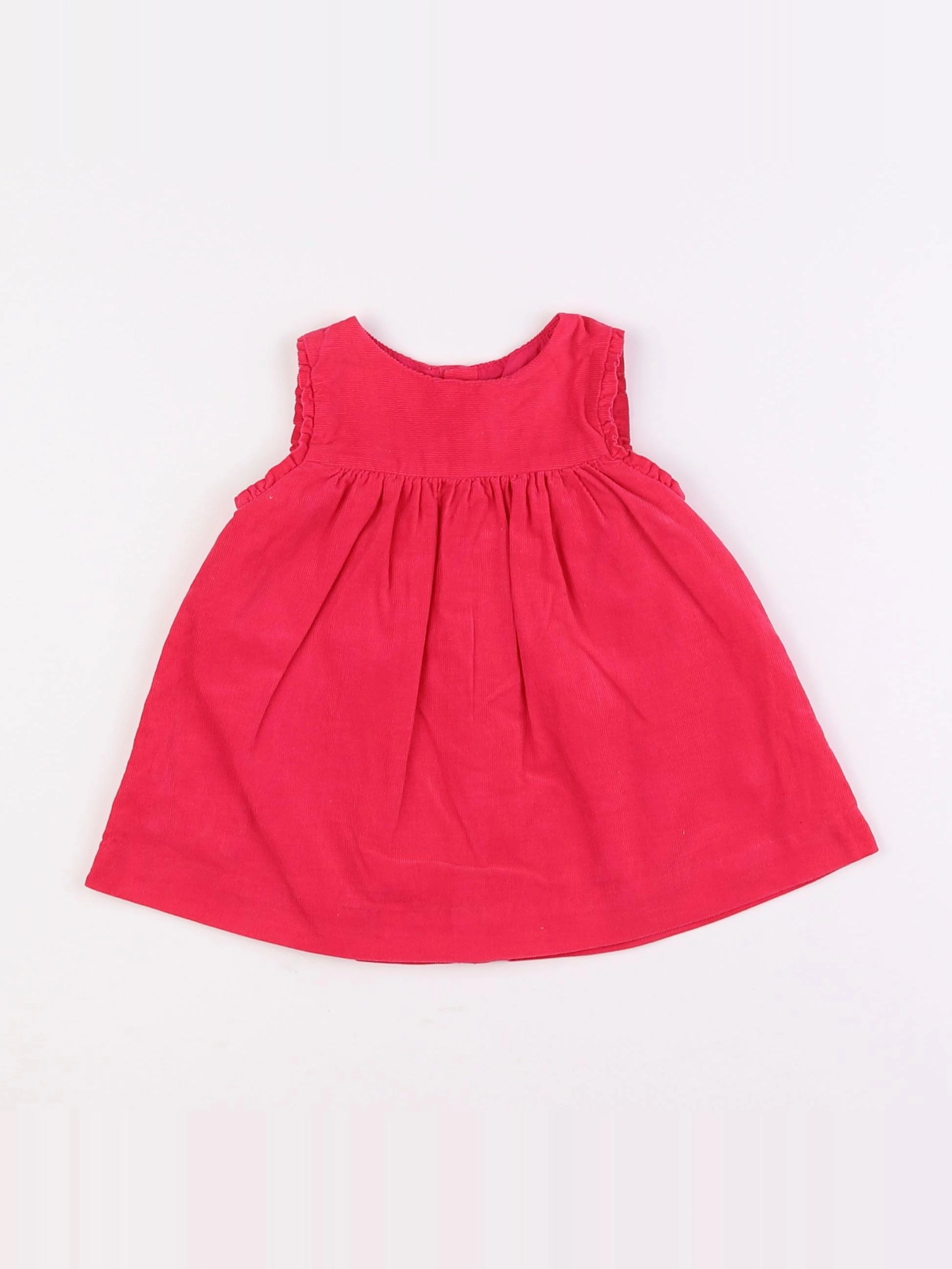 Jacadi - robe rose - 6 mois