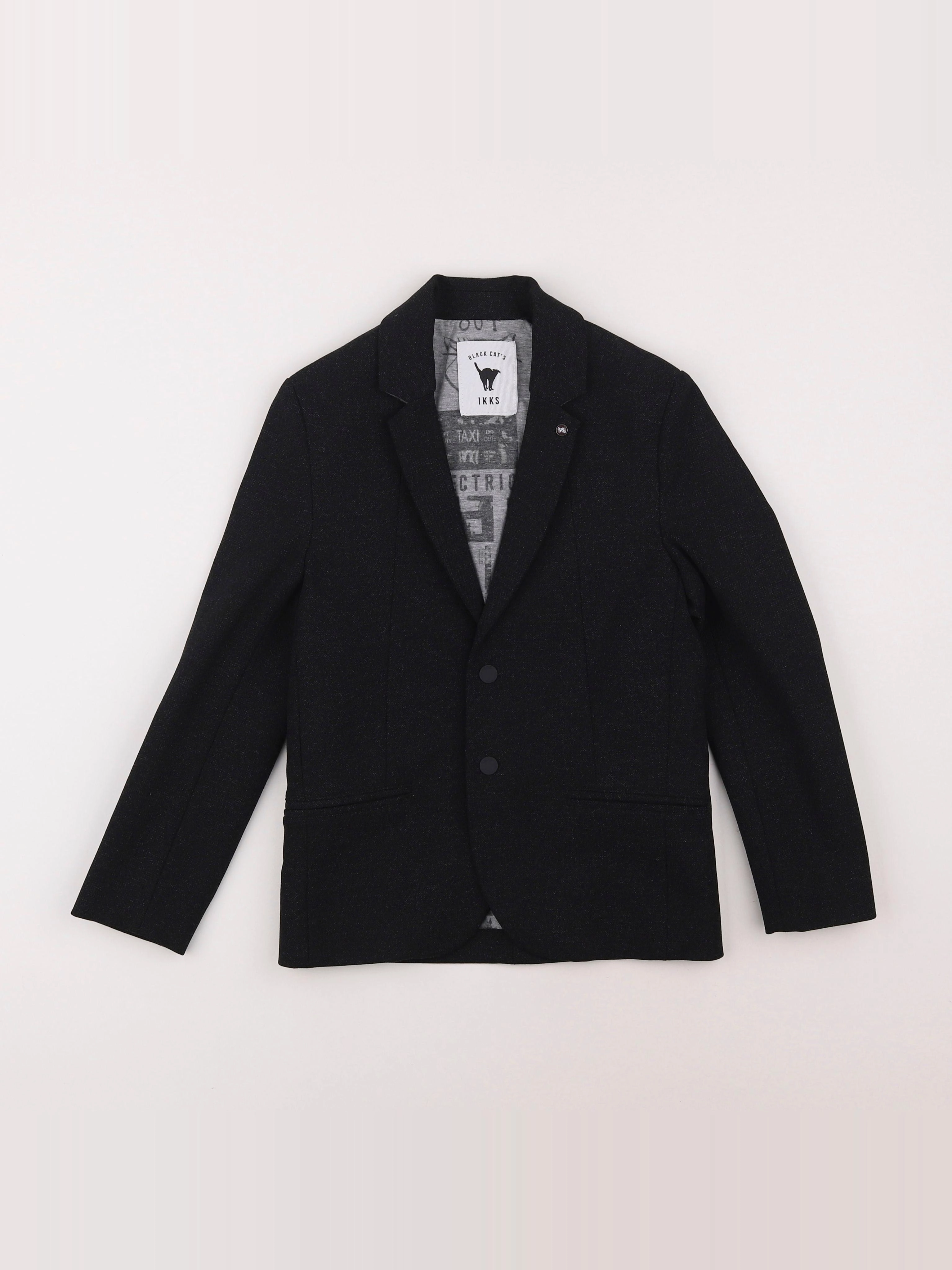 IKKS - veste noir - 8 ans