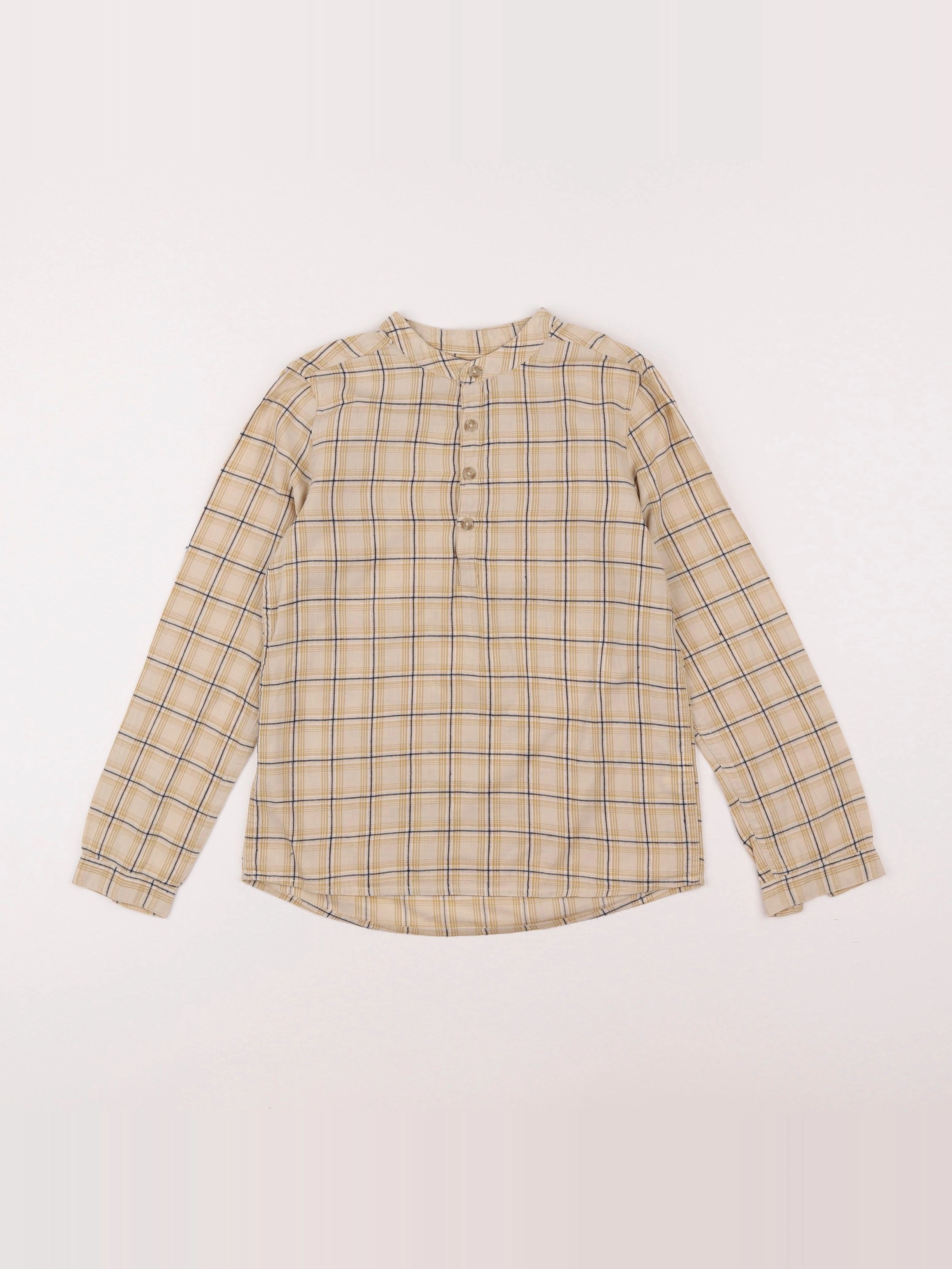 Monoprix - chemise jaune - 8 ans
