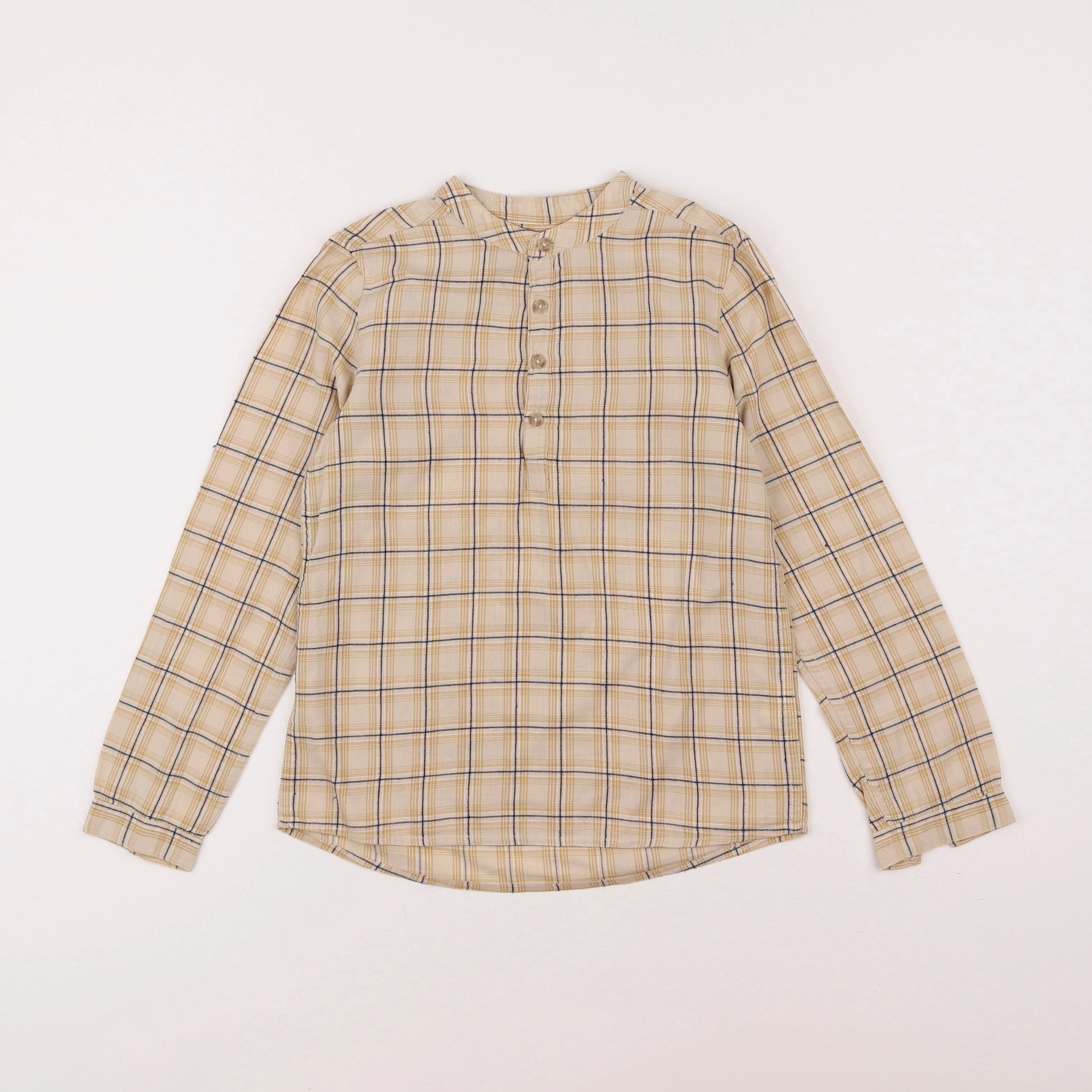 Monoprix - chemise jaune - 8 ans