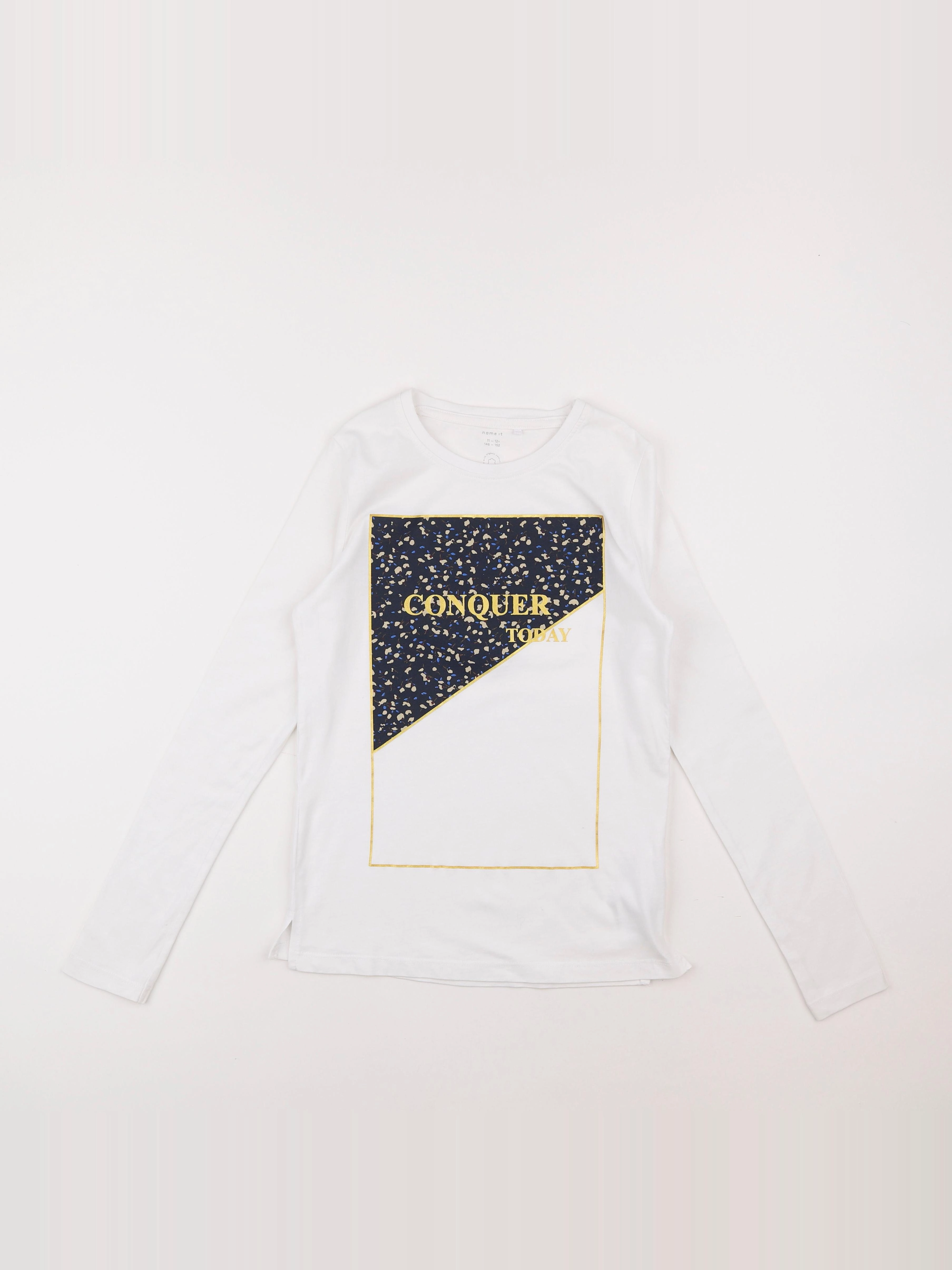 Name it - tee-shirt blanc - 11/12 ans