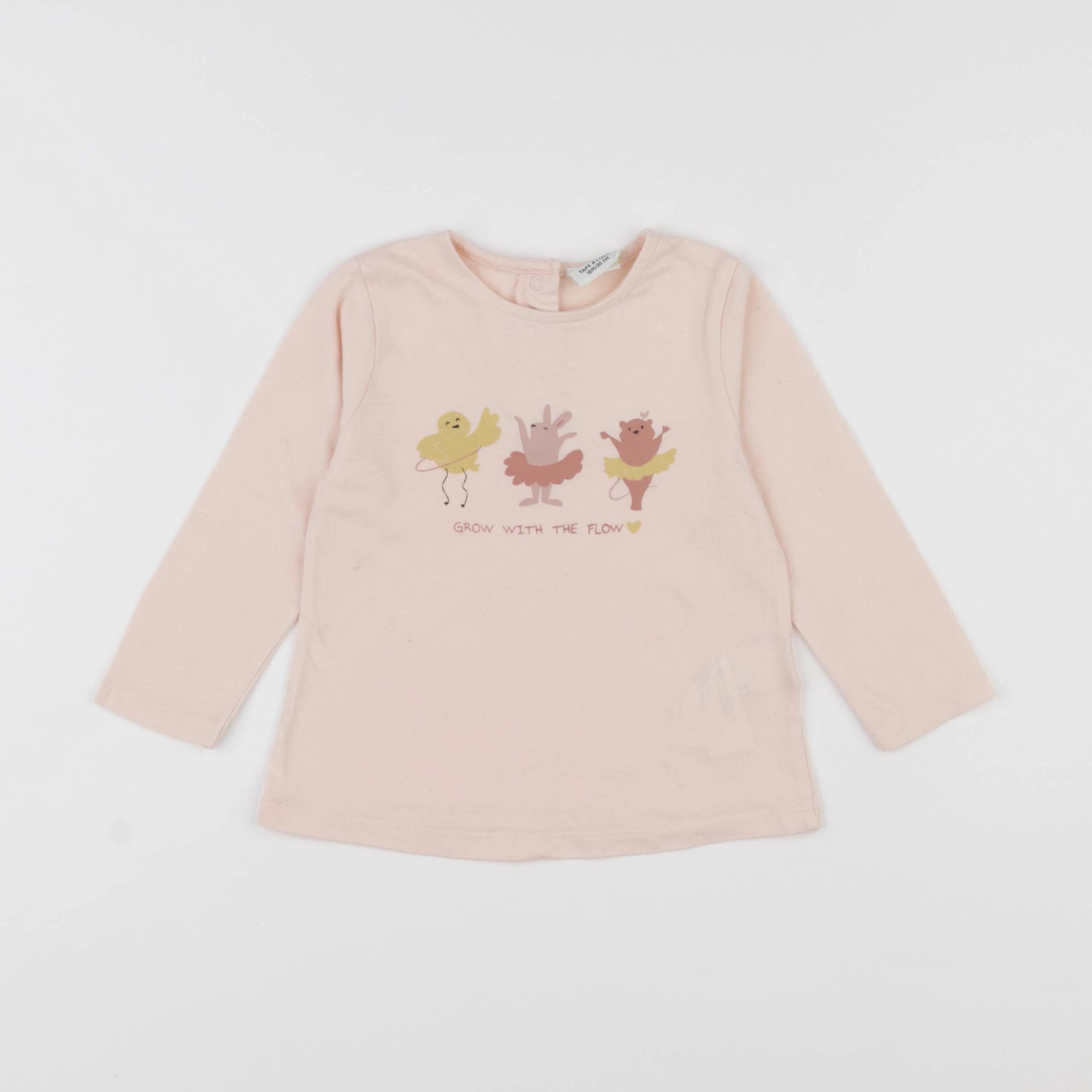 Tape à l'oeil - tee-shirt rose - 18 mois