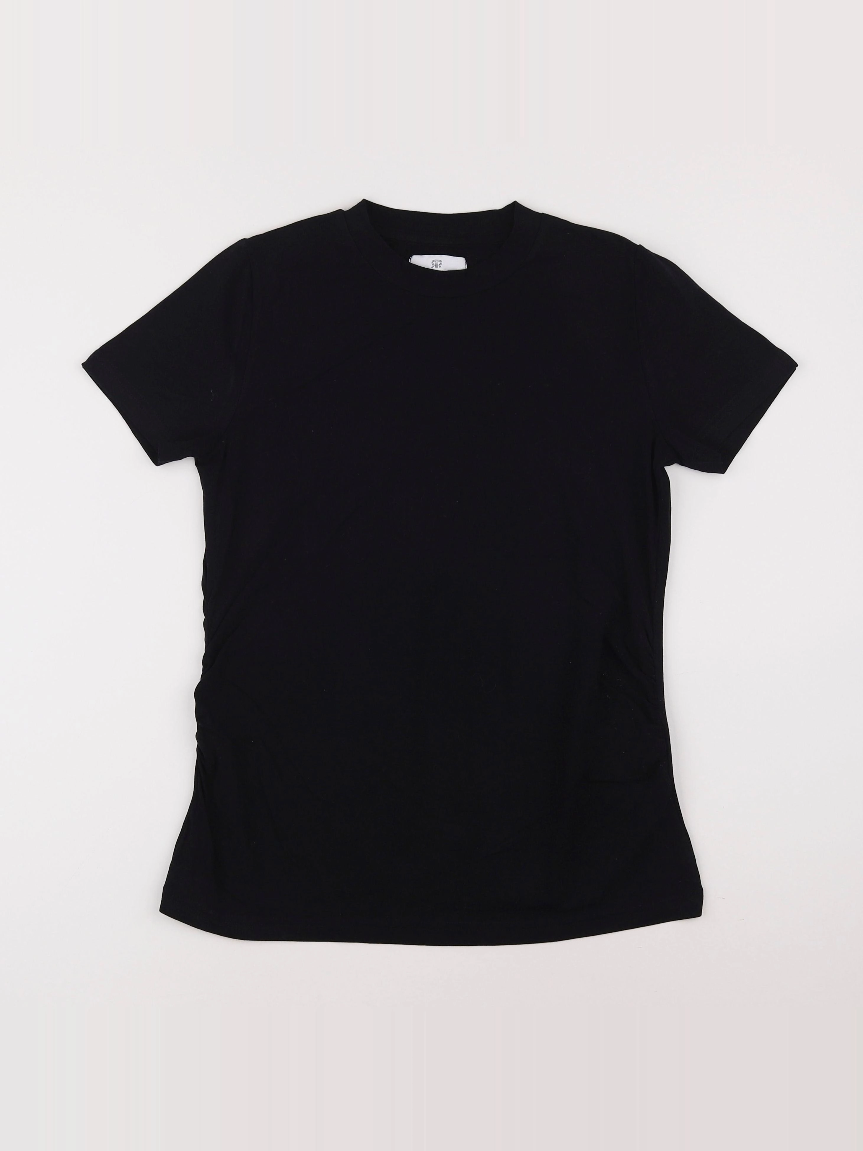 La redoute - tee-shirt grossesse noir - s