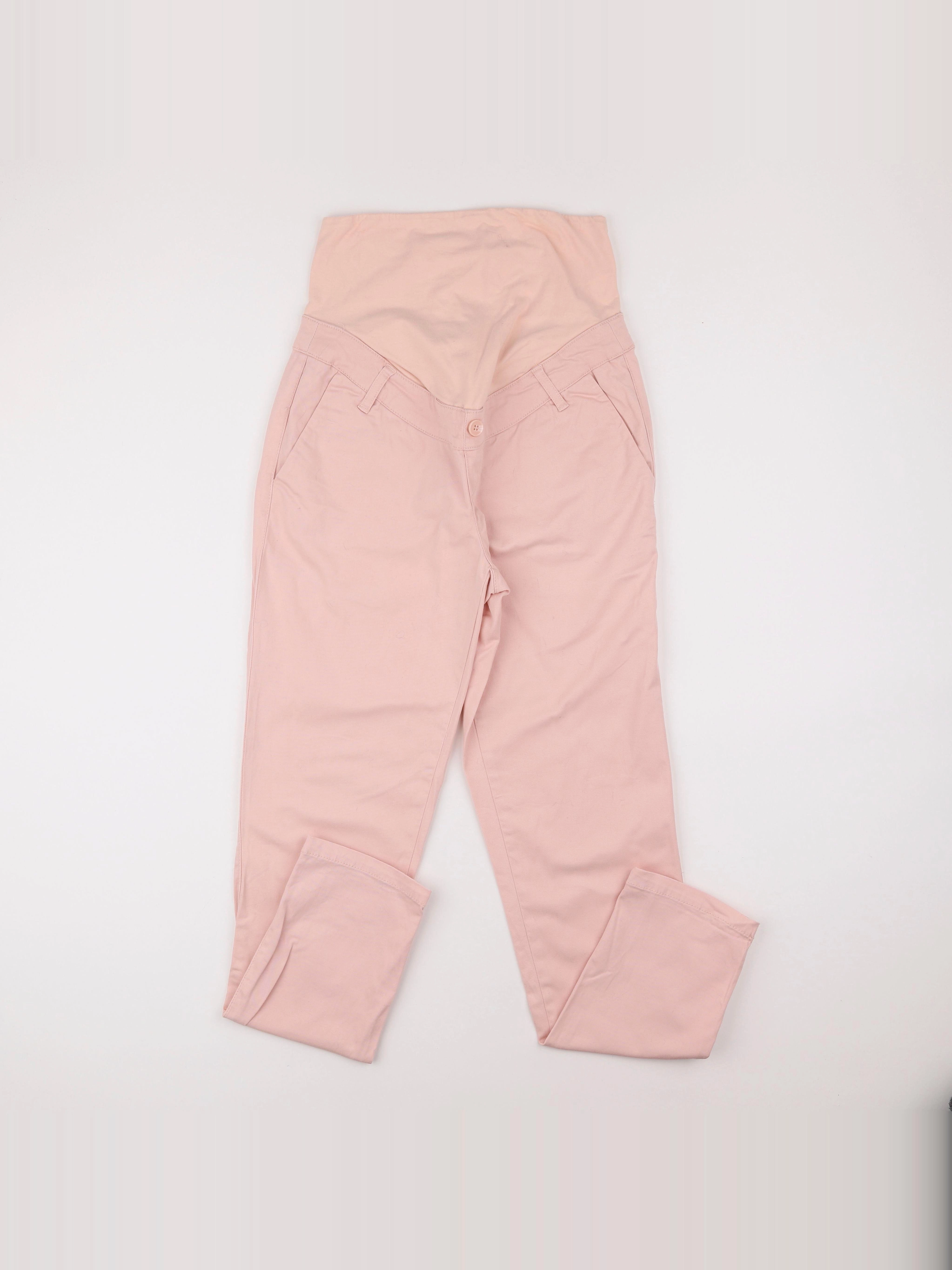 Vertbaudet - pantalon grossesse rose - 36