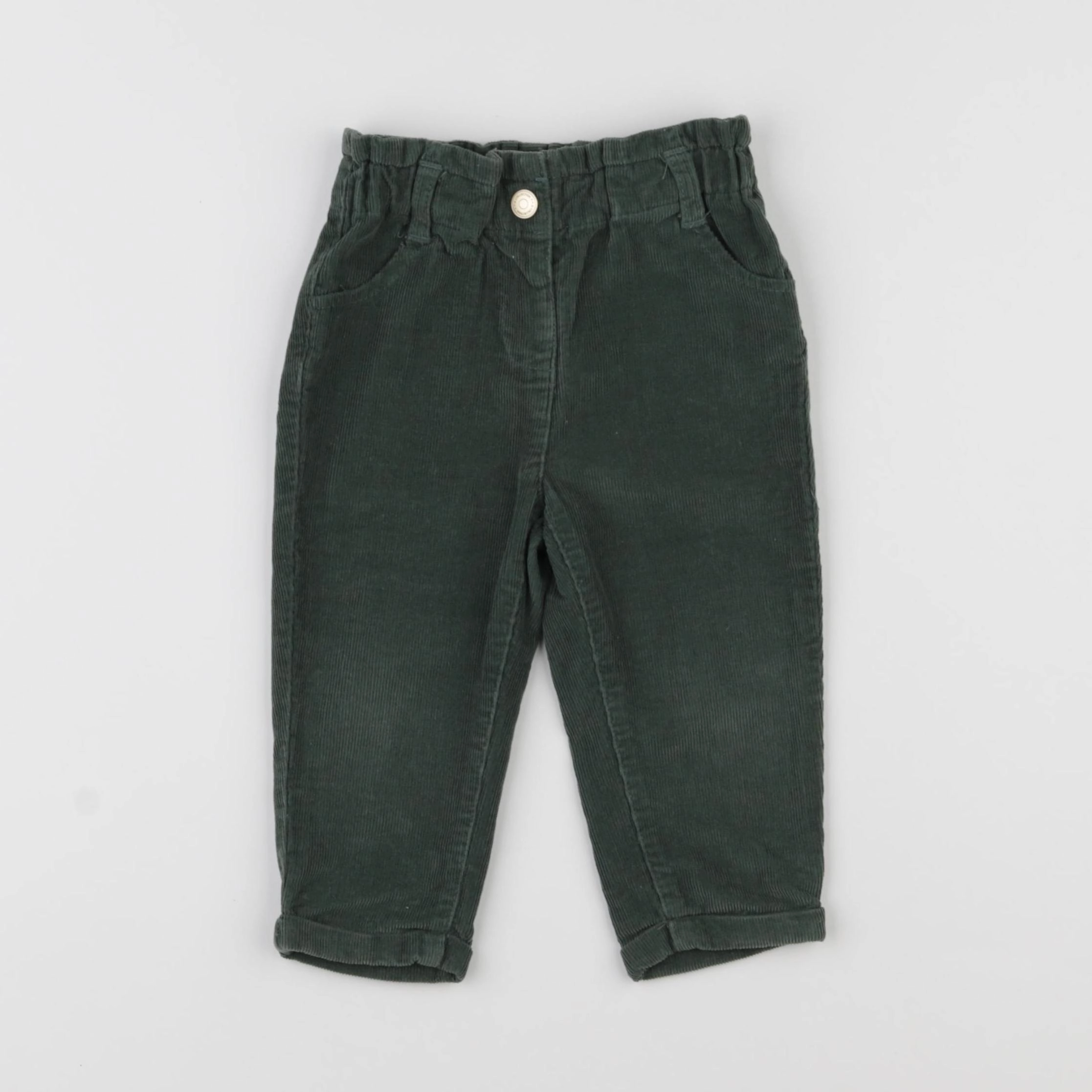 Tape à l'oeil - pantalon vert - 18 mois