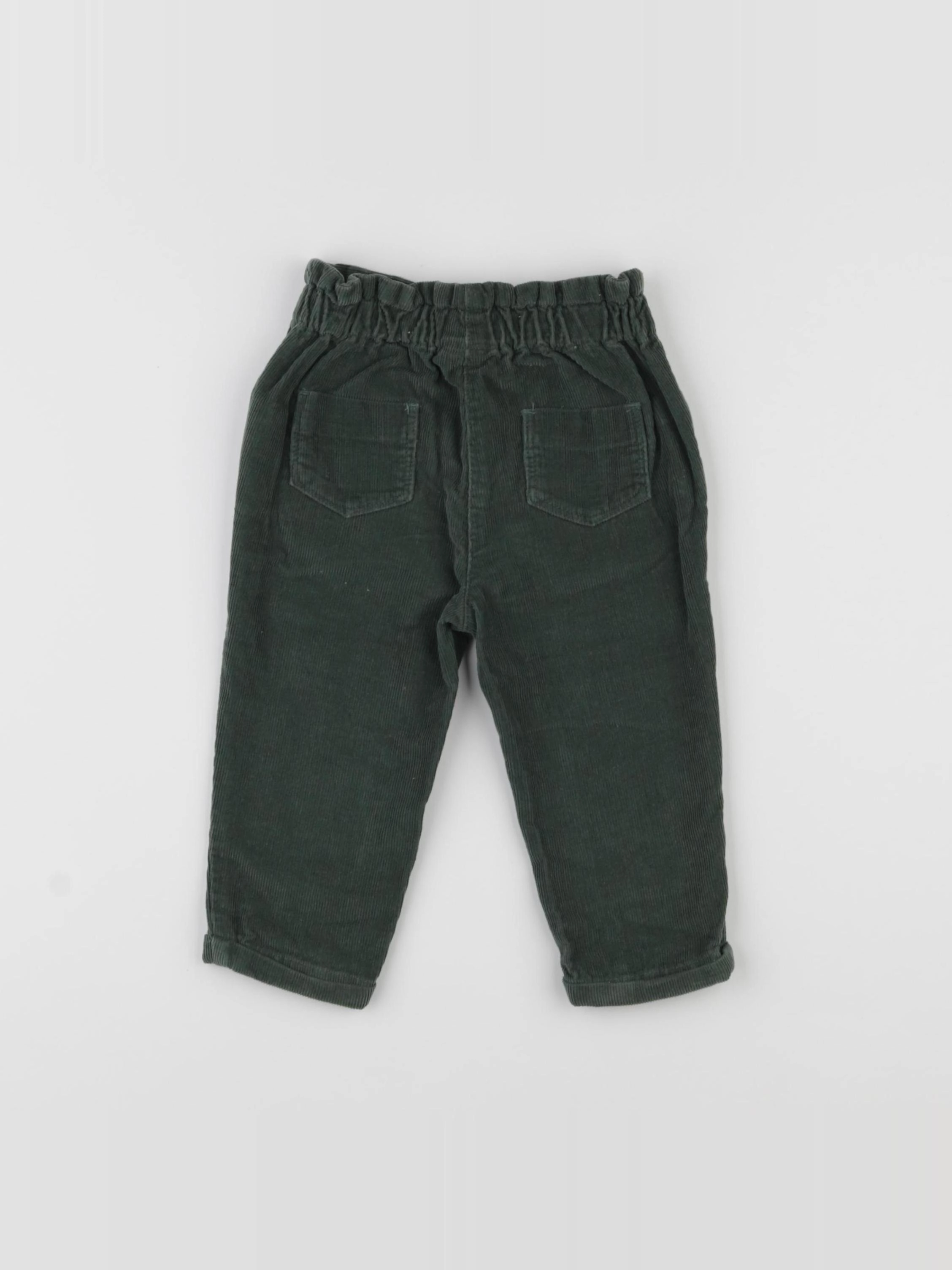 Tape à l'oeil - pantalon vert - 18 mois