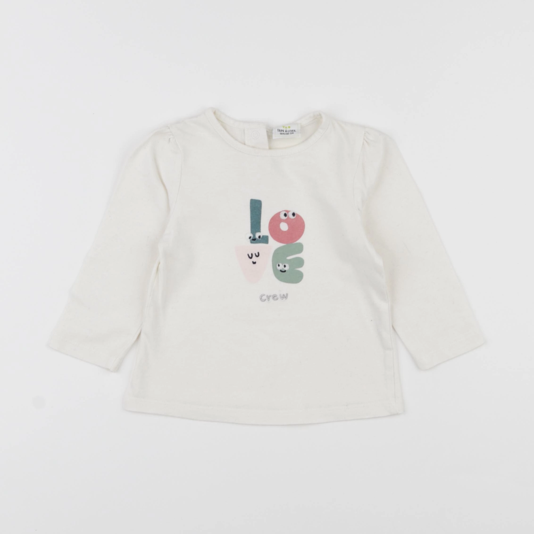 Tape à l'oeil - tee-shirt beige - 18 mois