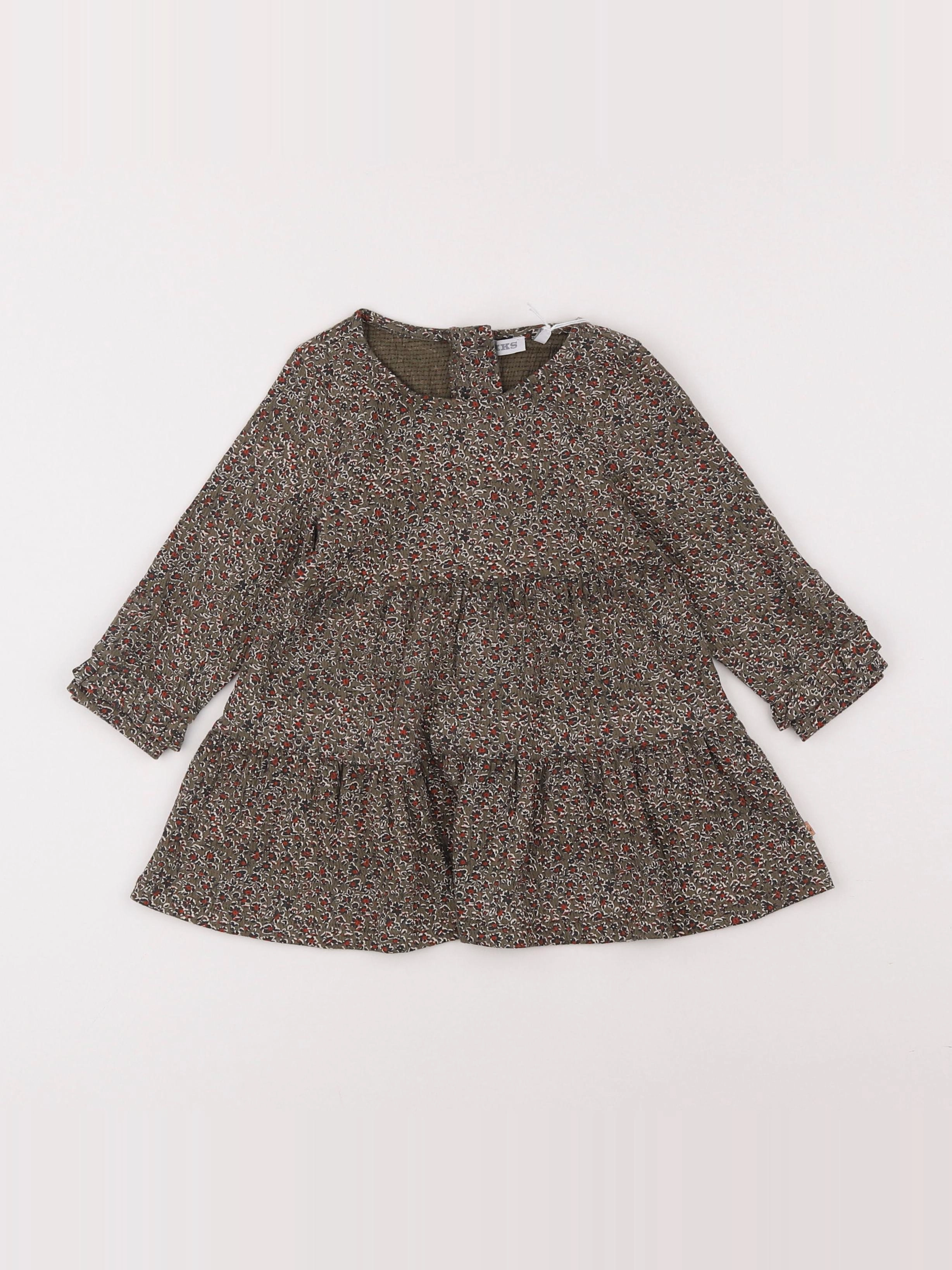 IKKS - robe vert - 12 mois