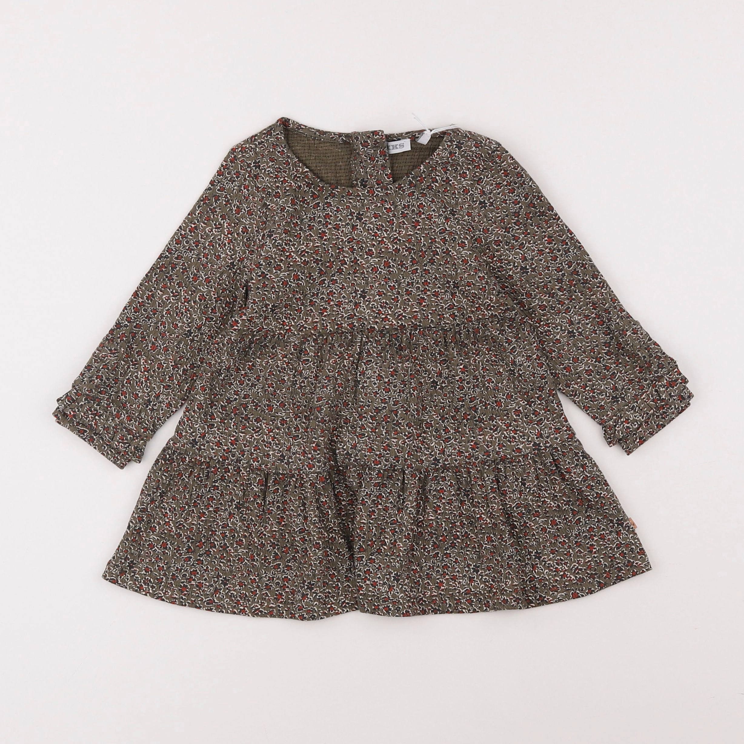 IKKS - robe vert - 12 mois
