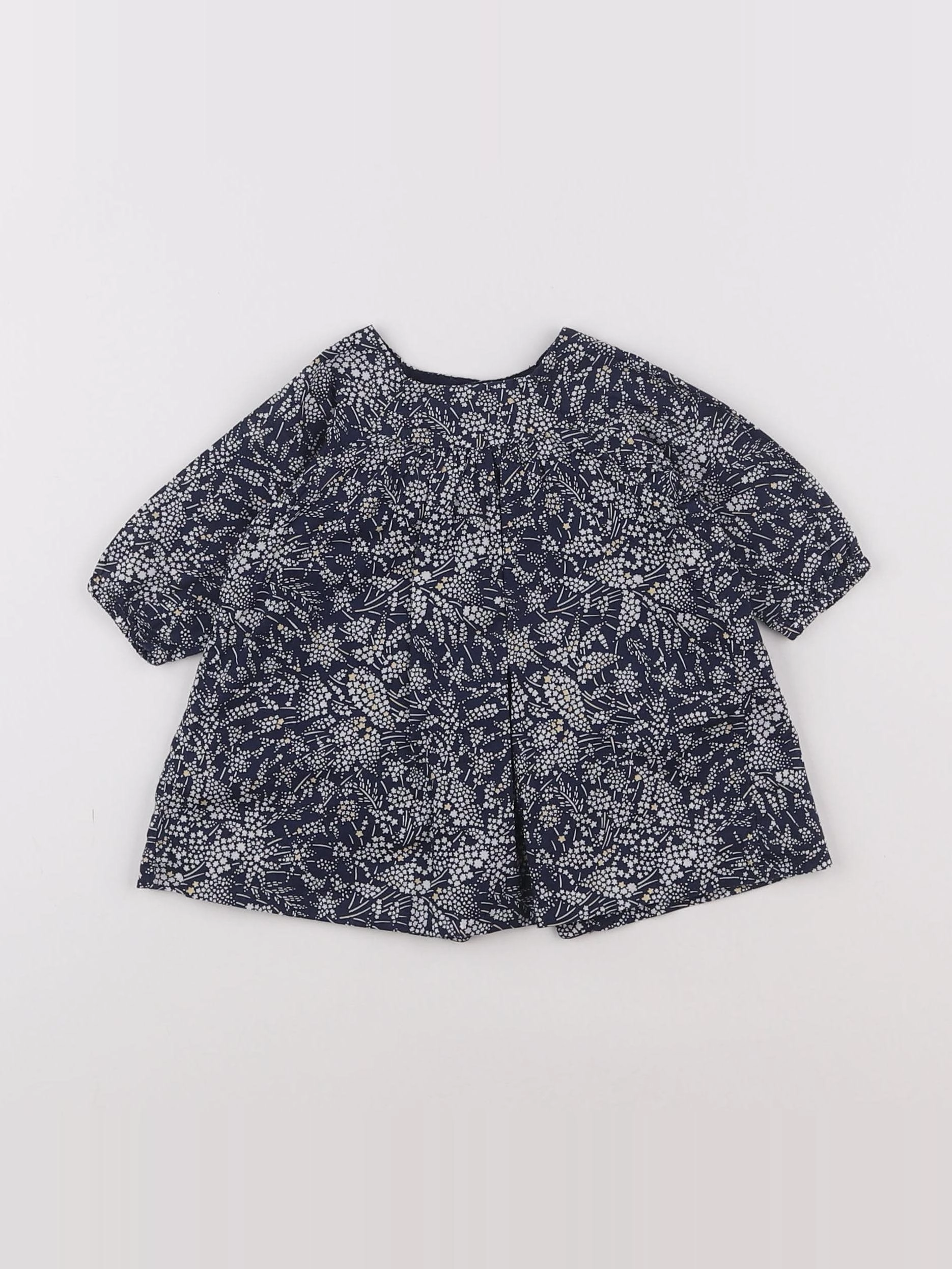 Jacadi - robe bleu - 1 mois