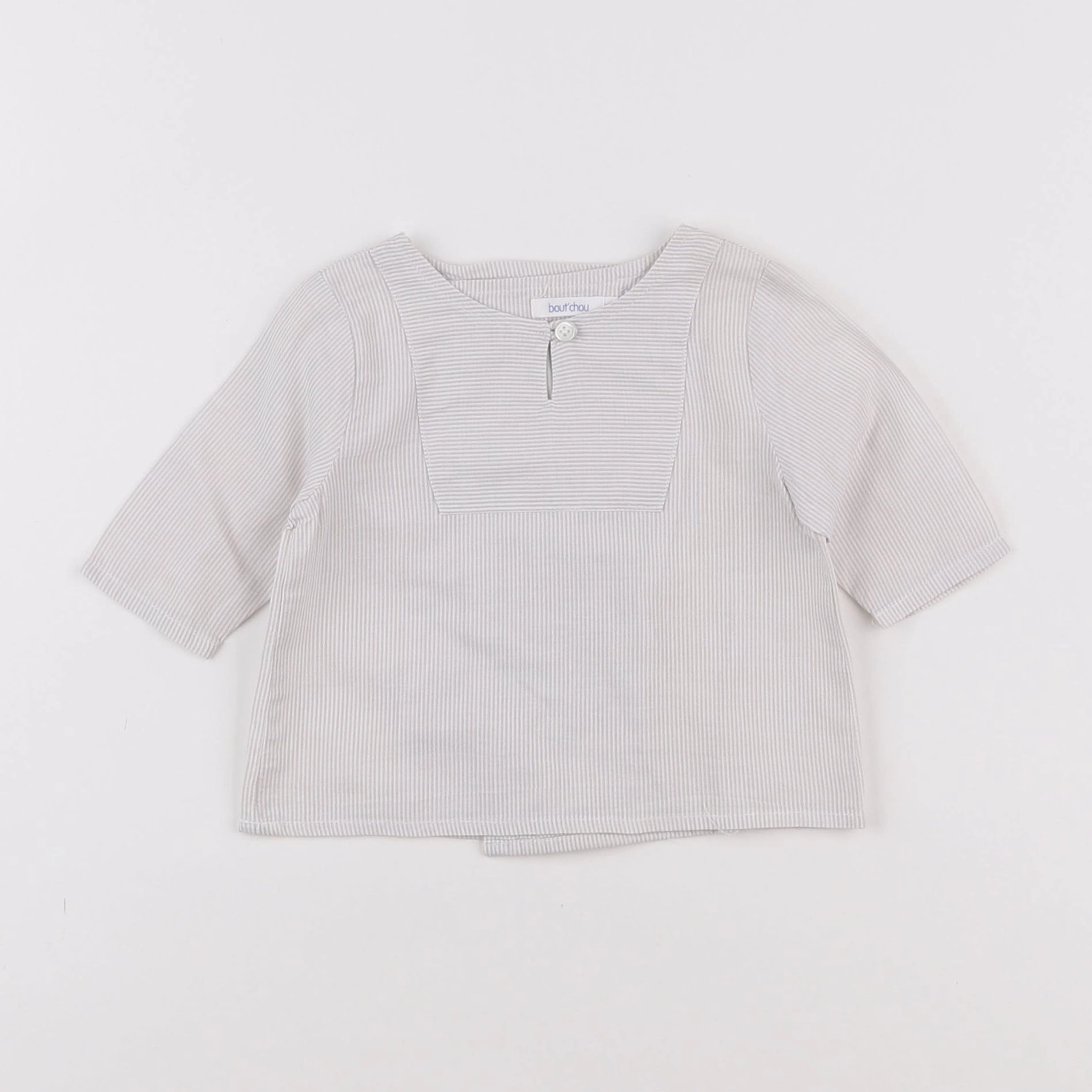 Boutchou - blouse beige - 3 mois