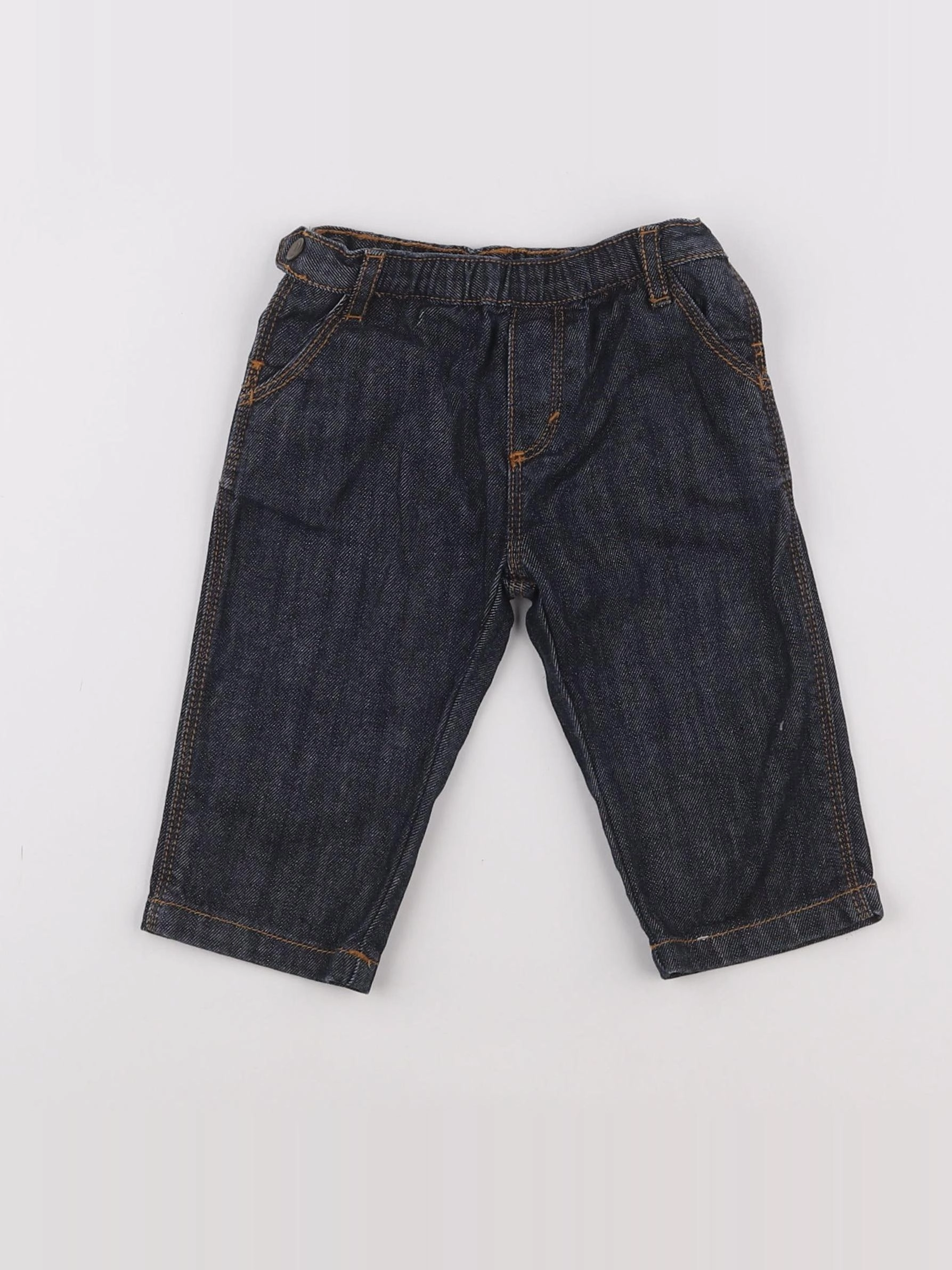 Petit Bateau - jean bleu - 6 mois