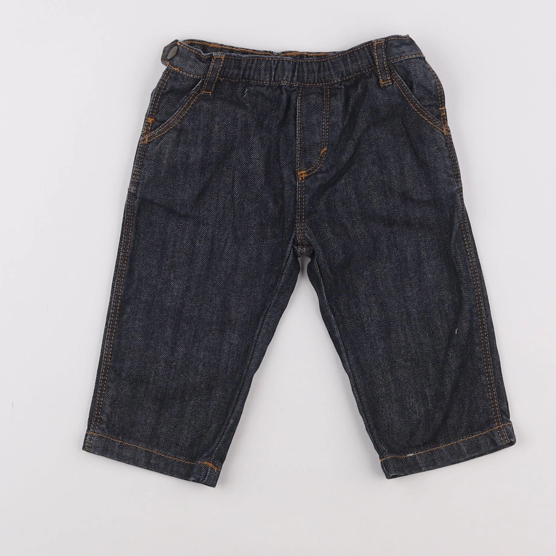 Petit Bateau - jean bleu - 6 mois