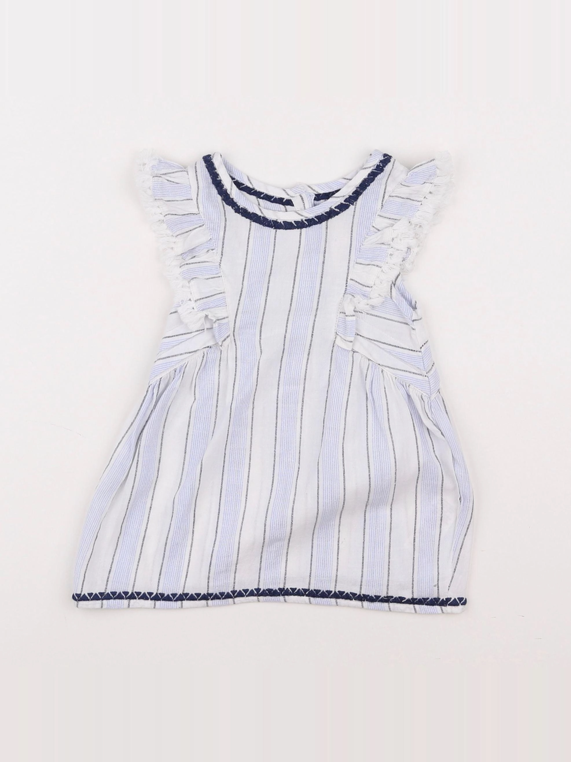 La Redoute - robe blanc - 3 mois