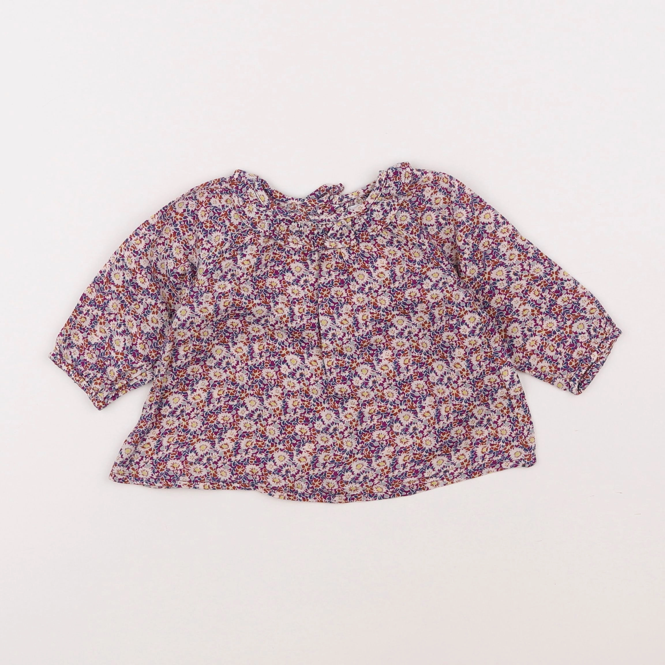 Boutchou - blouse rose - 6 mois
