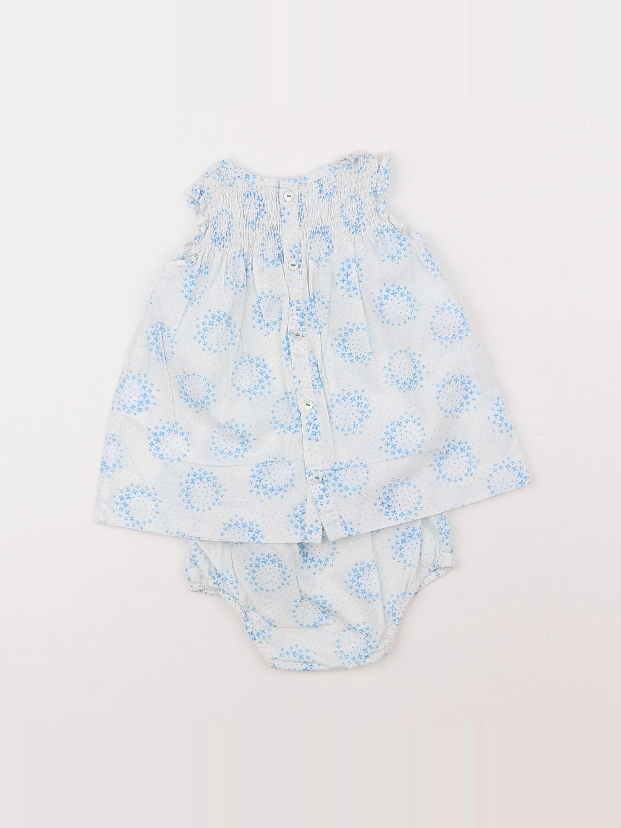 Jacadi - robe blanc - 3 mois