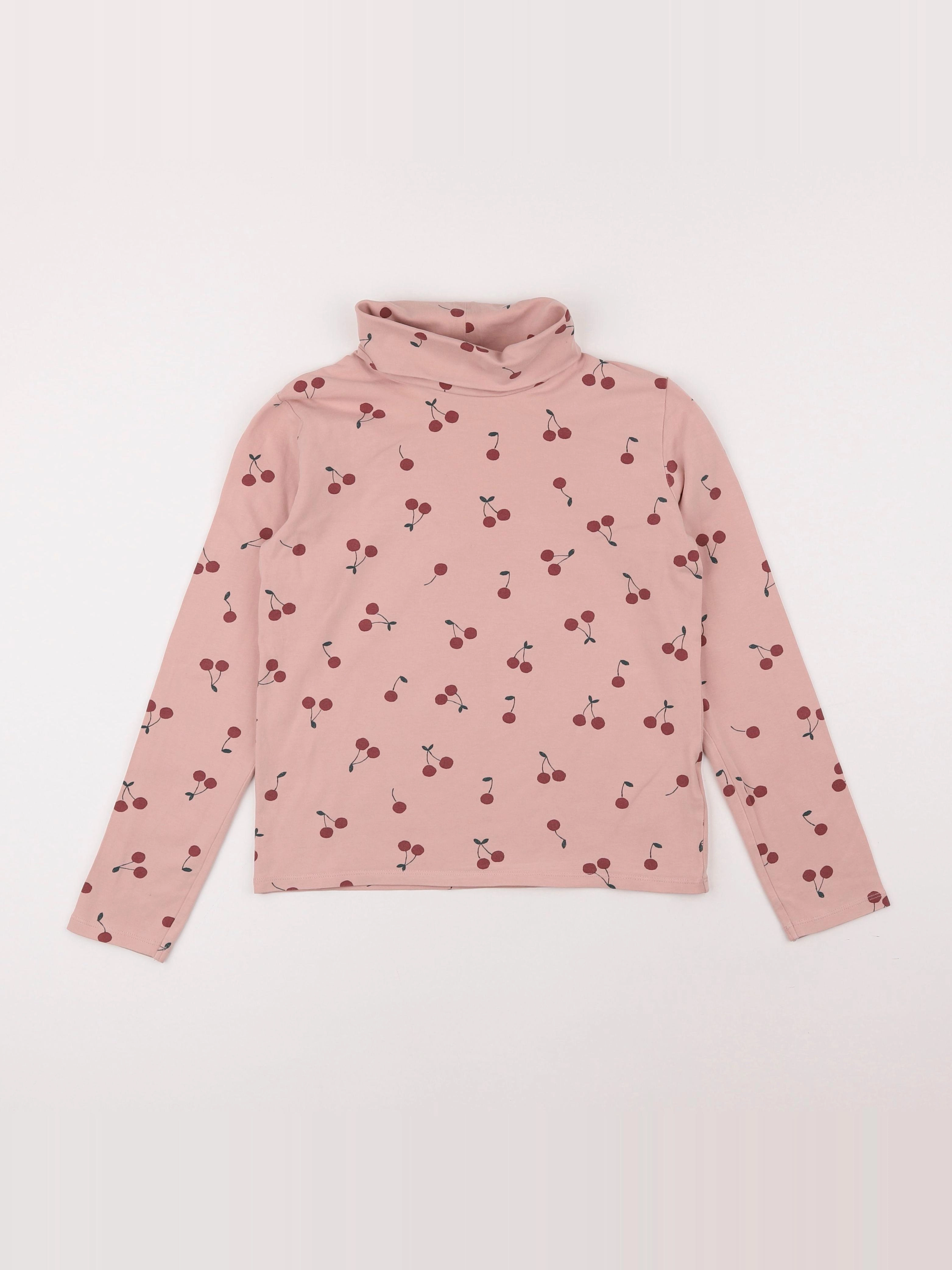 Vertbaudet - sous-pull rose - 10 ans