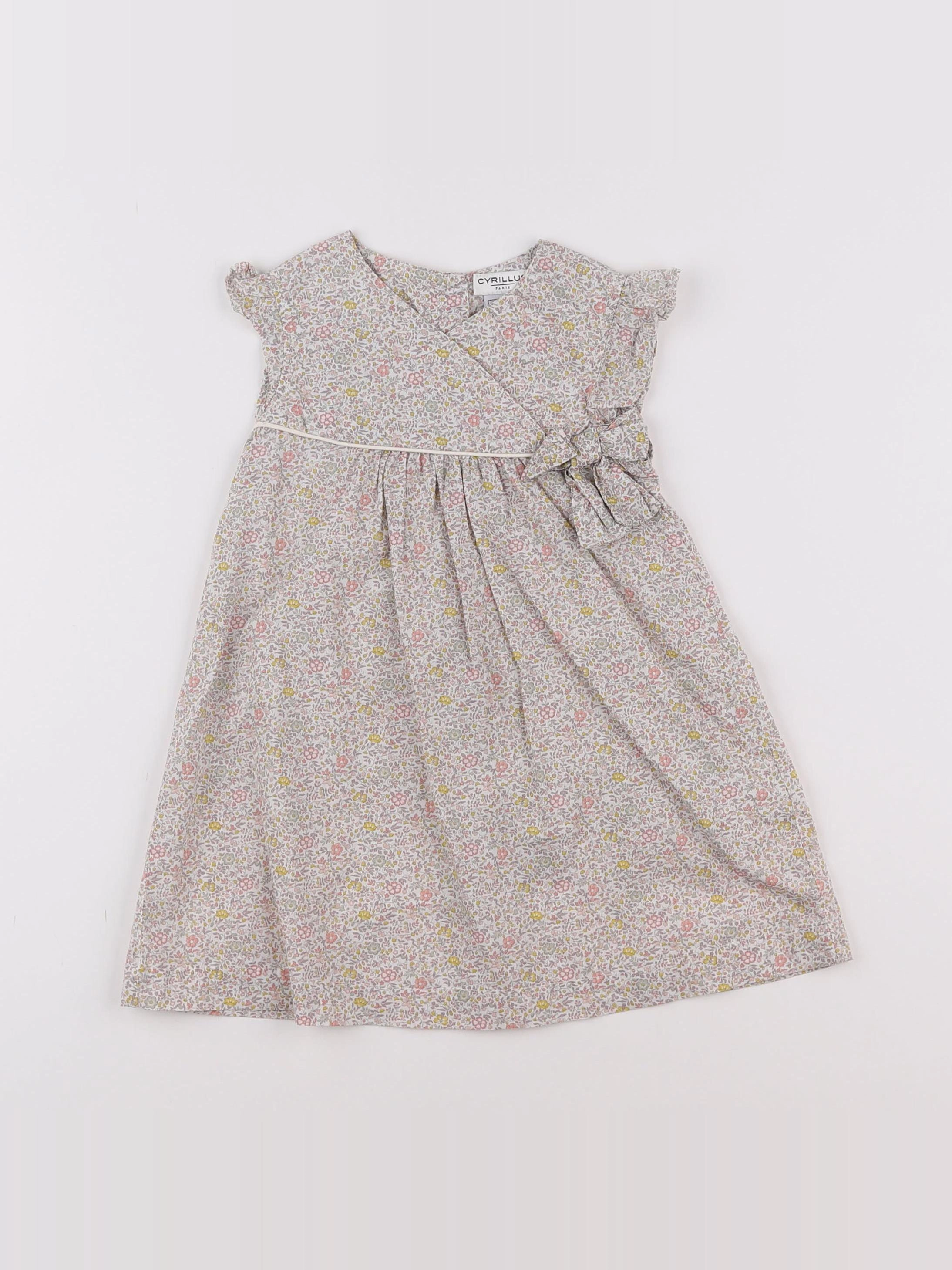 Cyrillus - robe multicolore - 12 mois