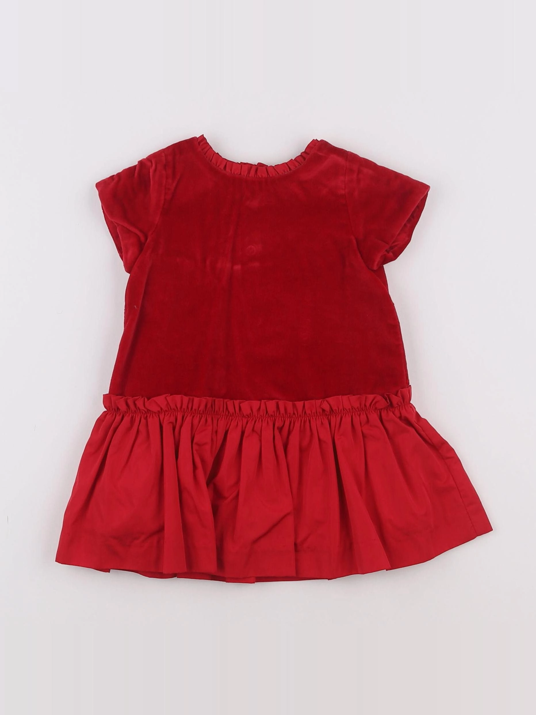 Jacadi - robe rouge - 6 mois