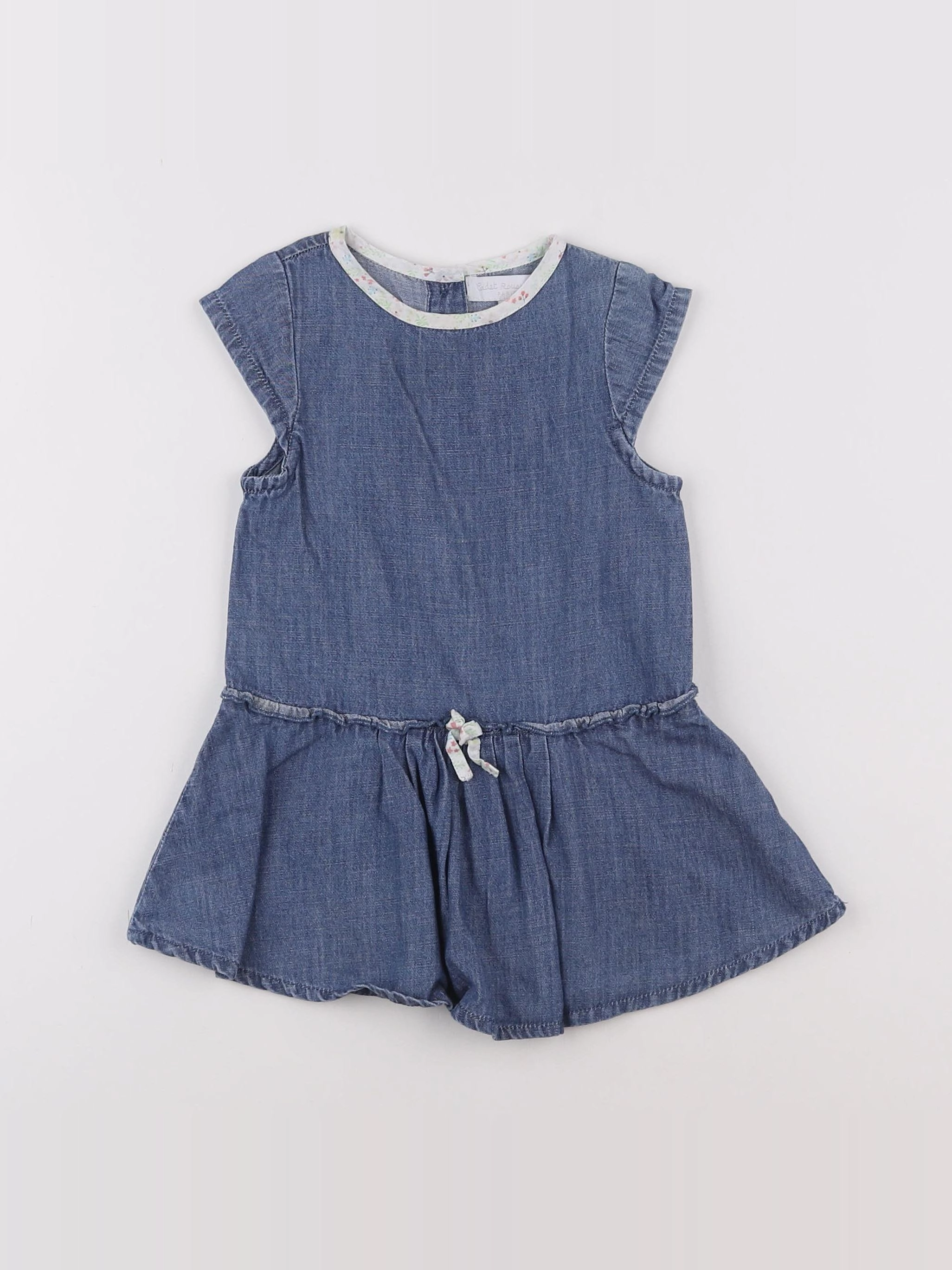 Cadet Rousselle - robe bleu - 12 mois