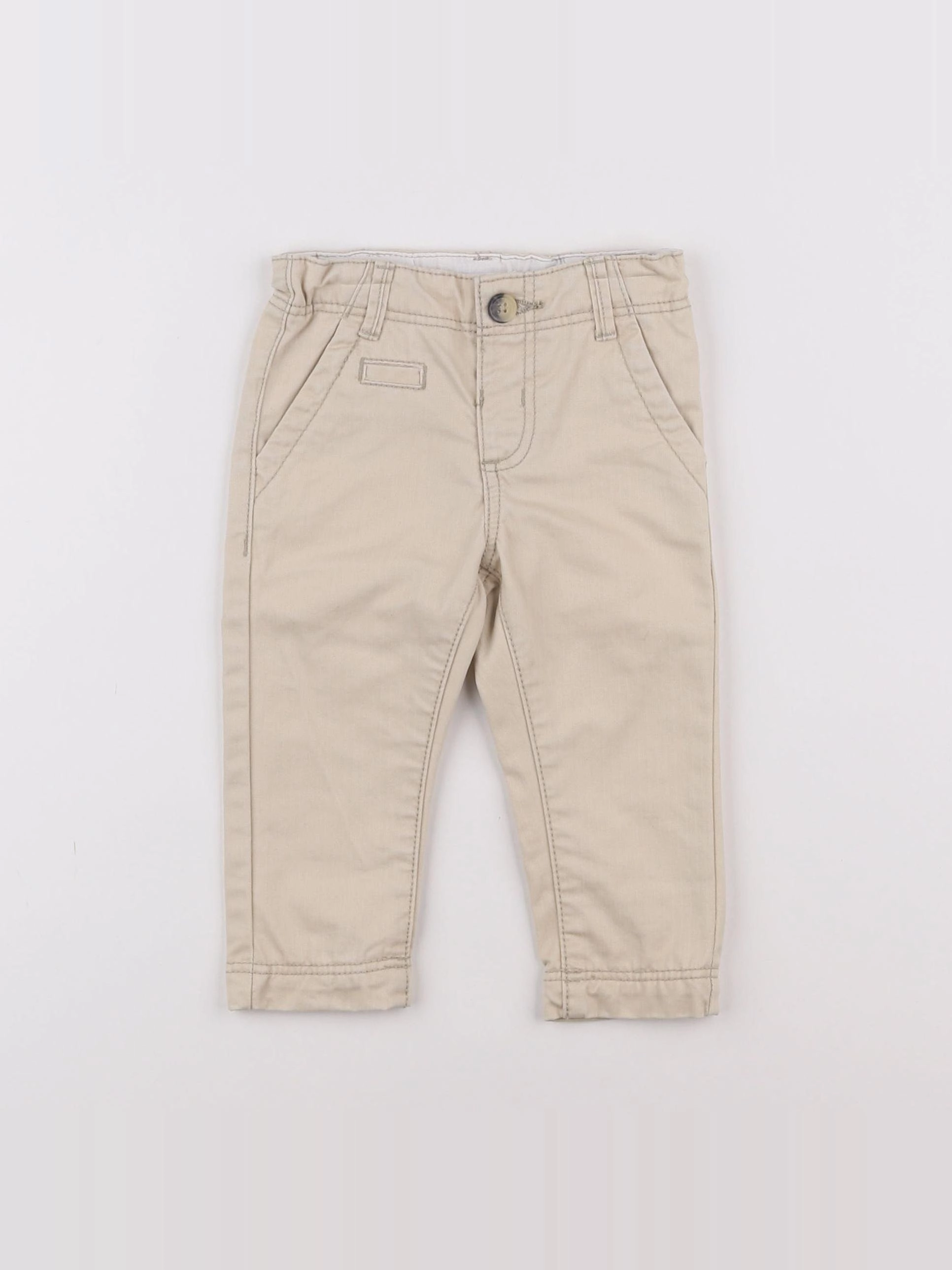 Boutchou - pantalon beige - 6 mois