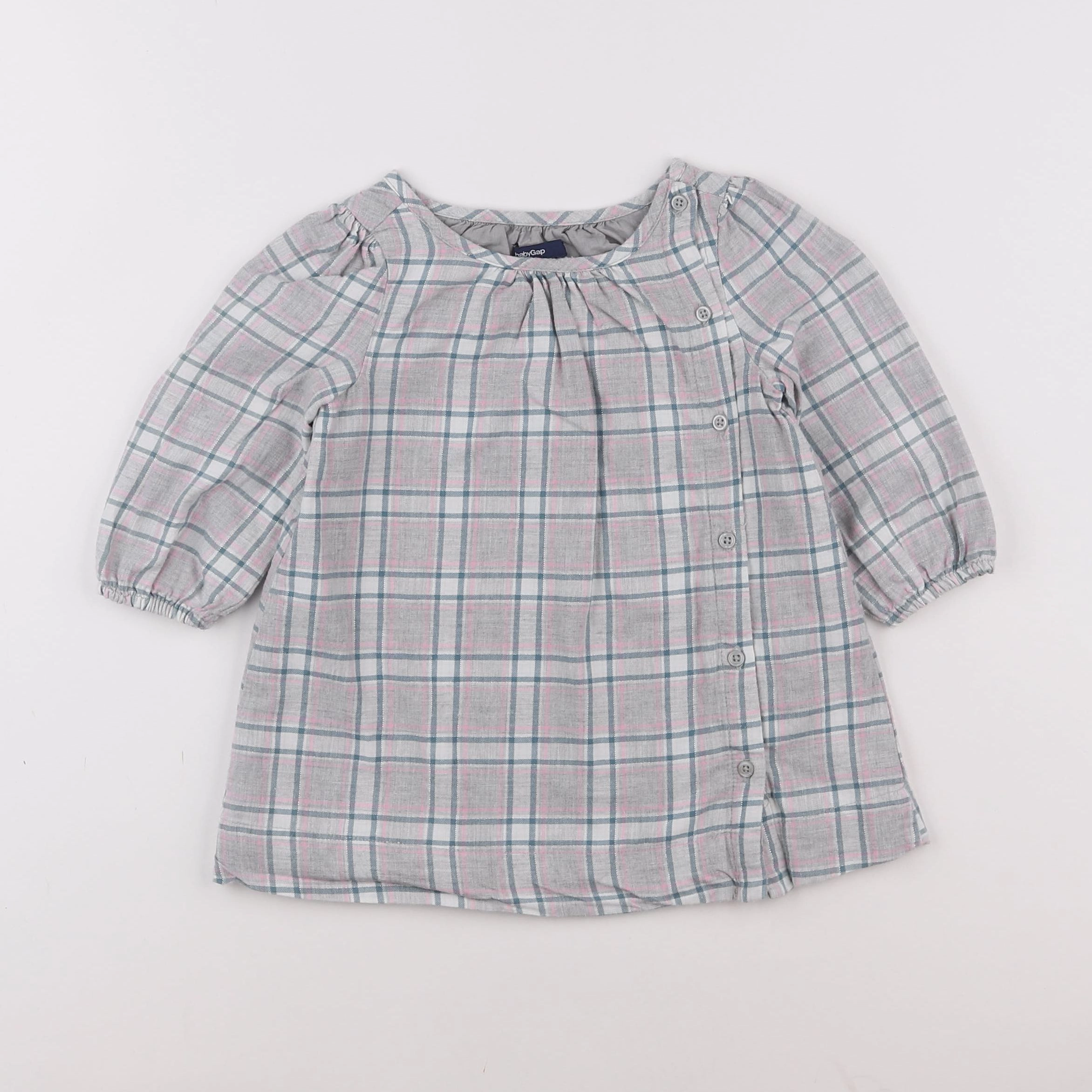 GAP - robe gris - 6/12 mois