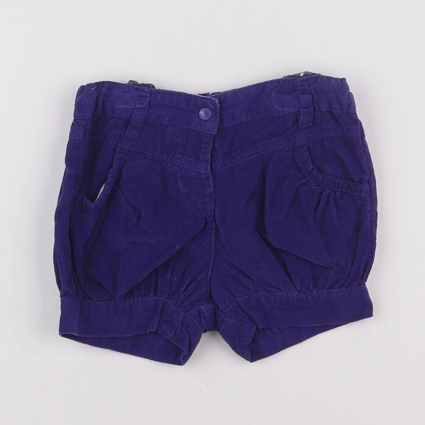 Vertbaudet - short violet - 18 mois