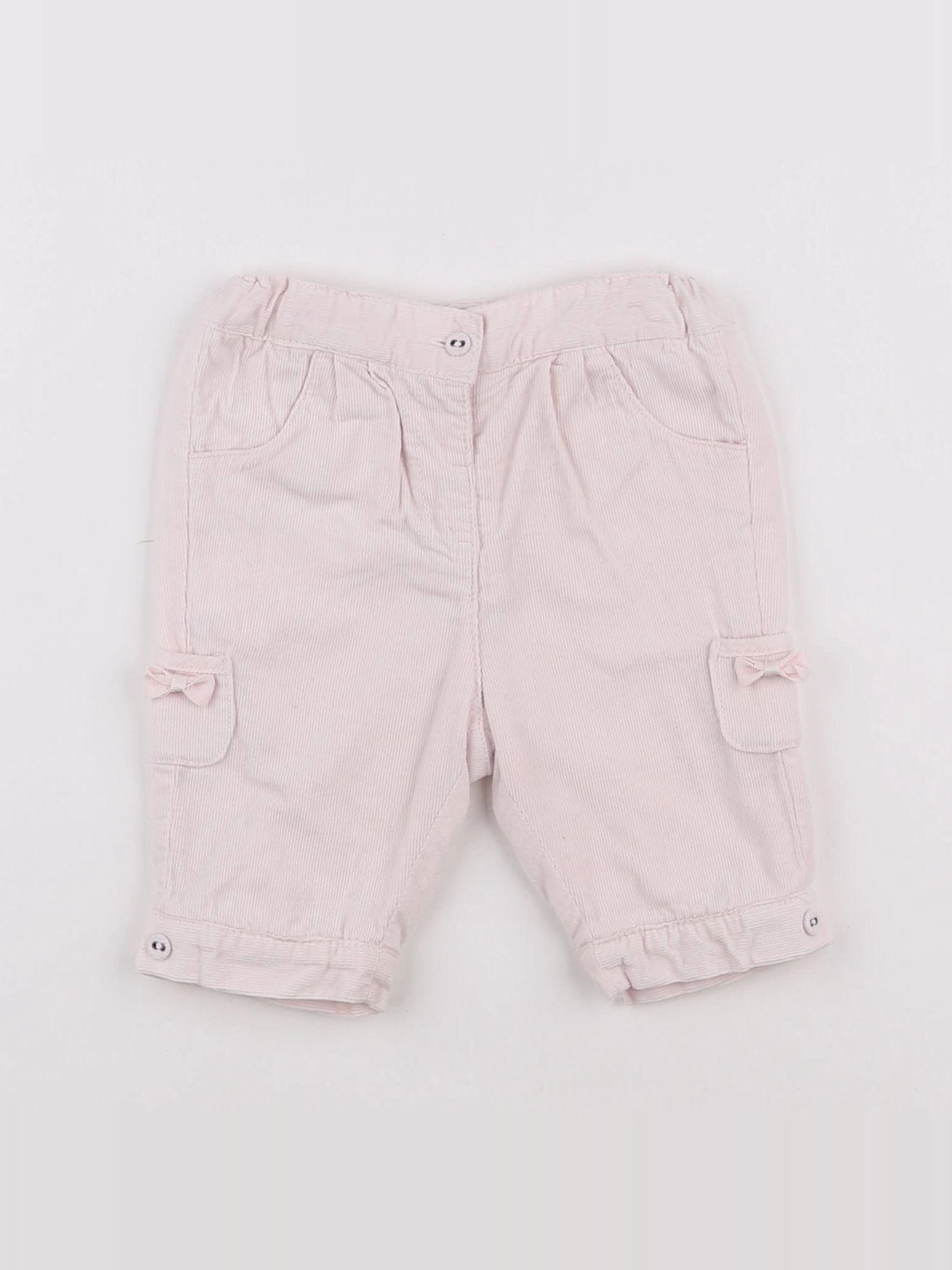 Cyrillus - pantalon rose - 6 mois