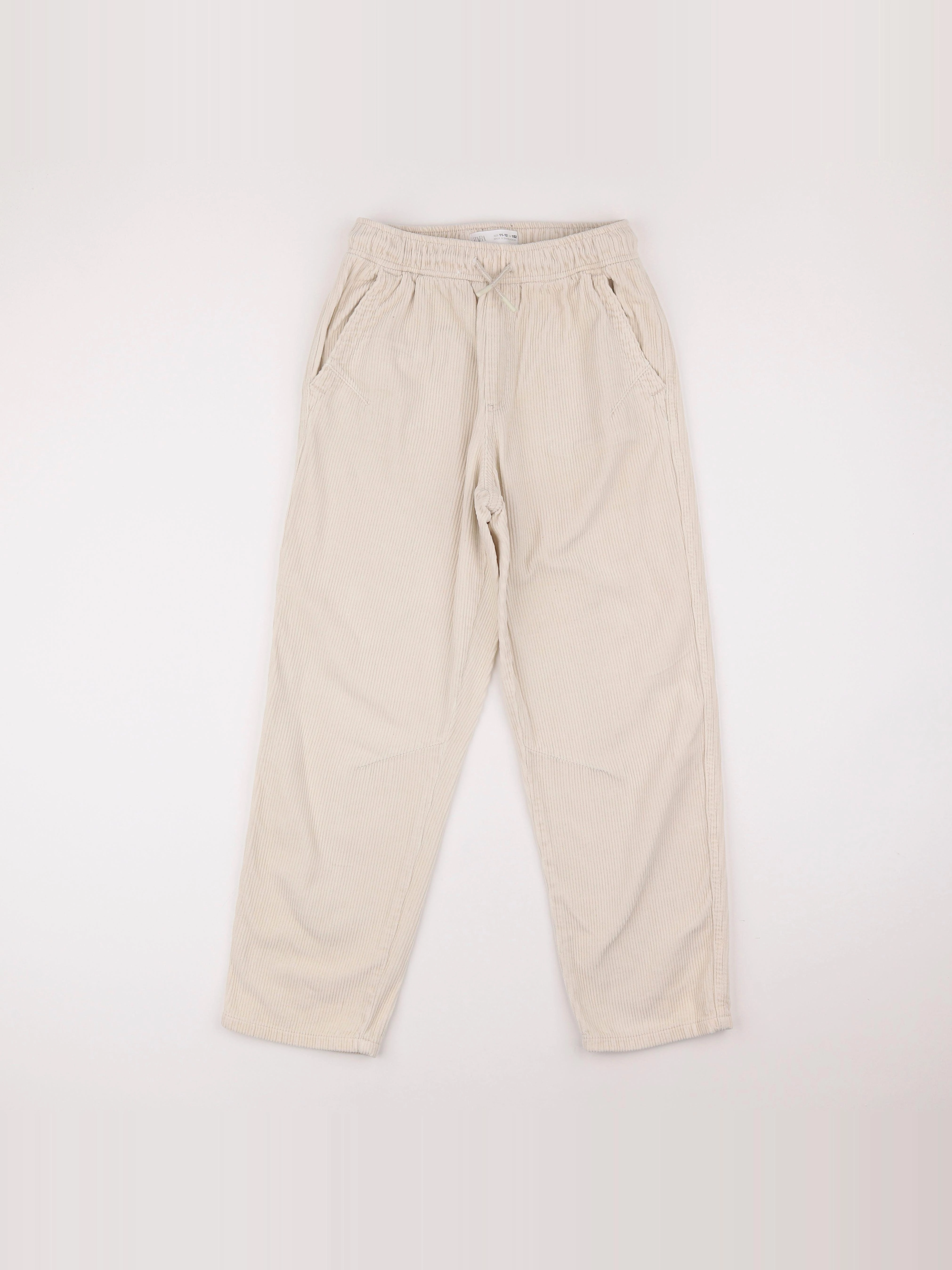 Zara - pantalon beige - 11/12 ans