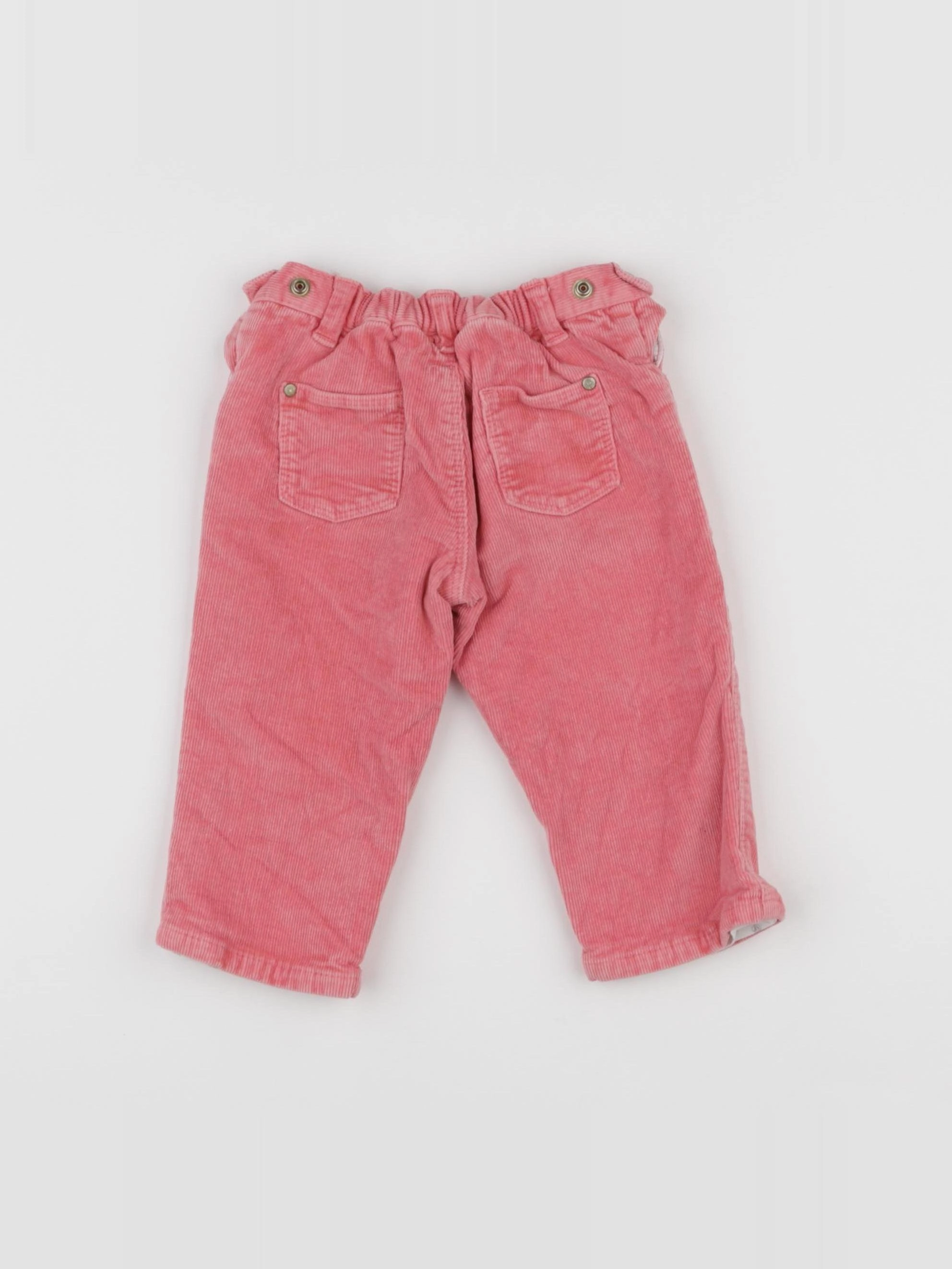 Petit Bateau - pantalon rose - 12 mois