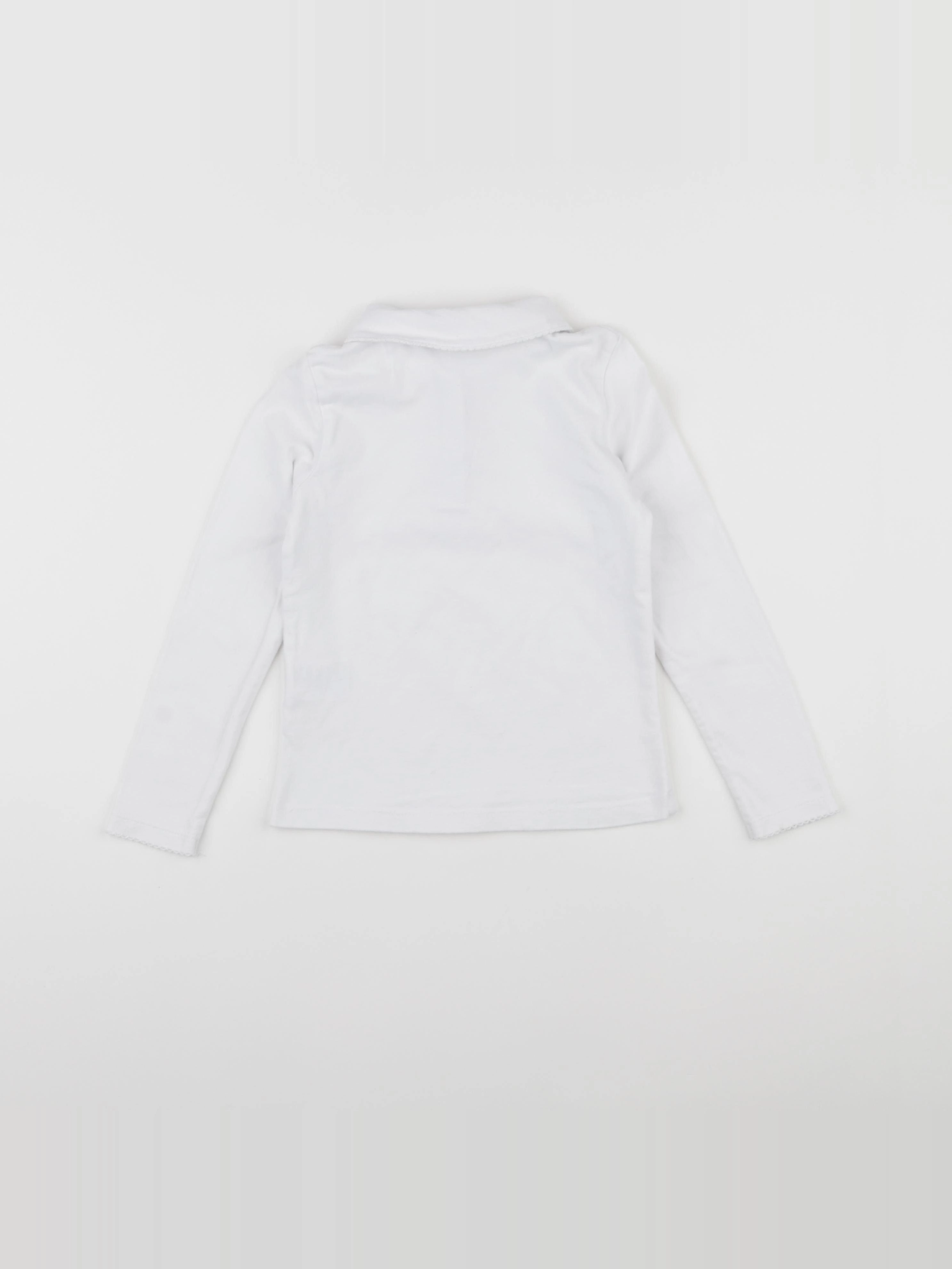 Cyrillus - polo blanc - 6 ans