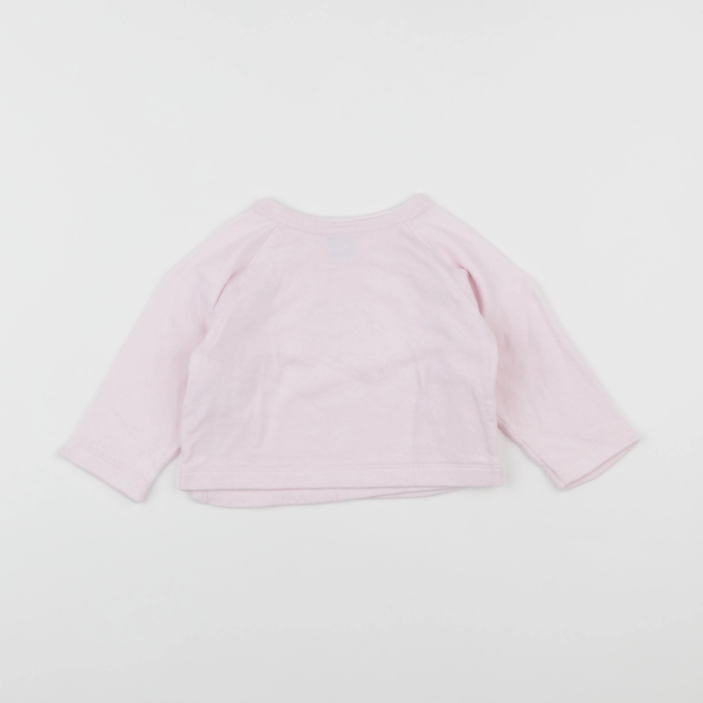 Petit Bateau - tee-shirt rose - 12 mois