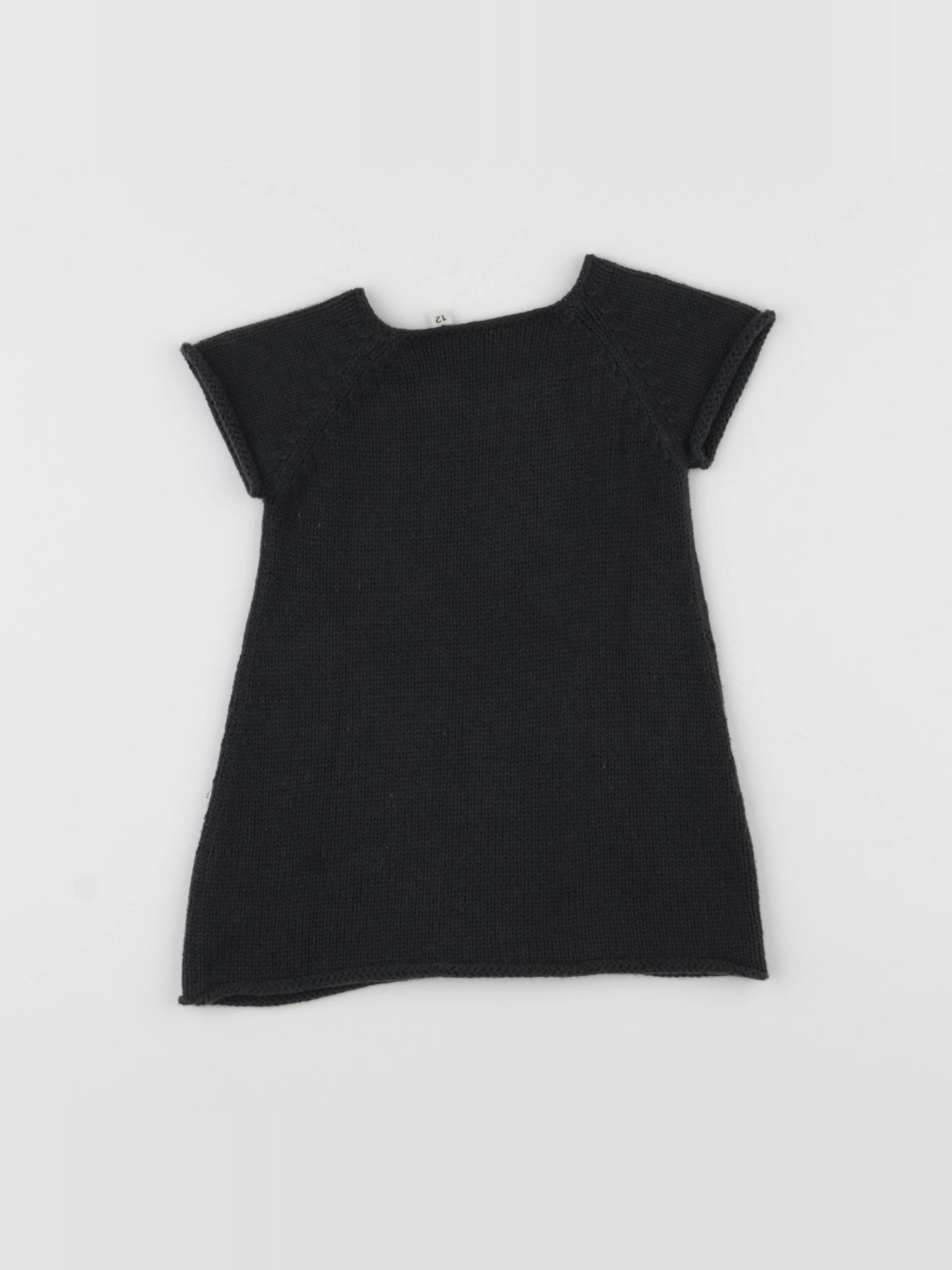 Bonton - robe gris - 12 mois