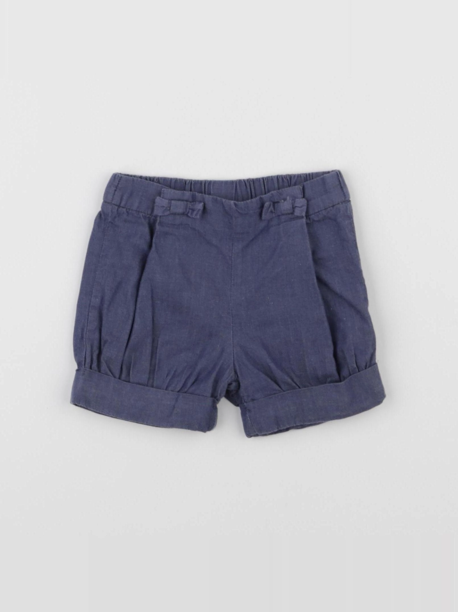 Jacadi - short bleu - 12 mois