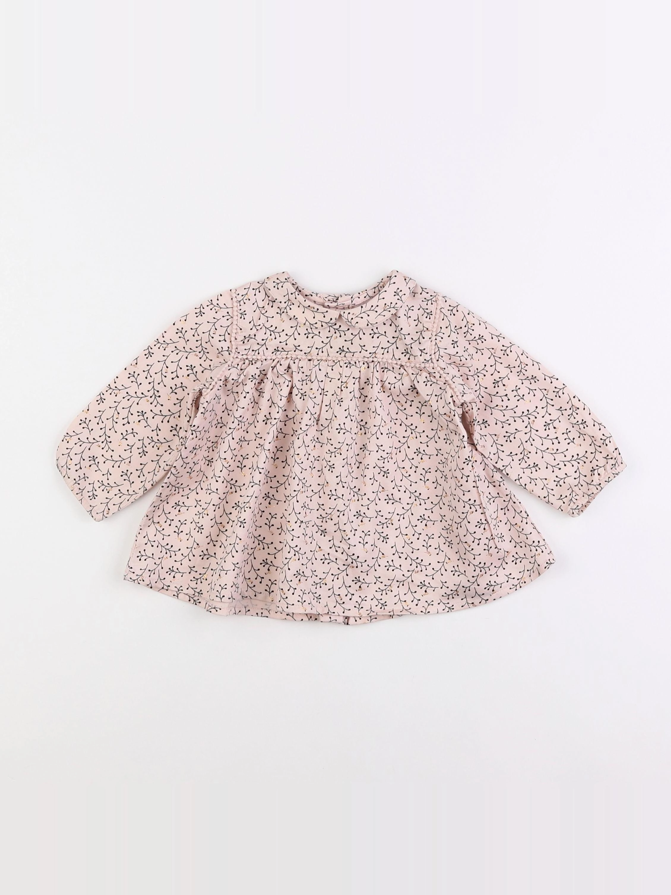 Boutchou - robe rose - 9 mois