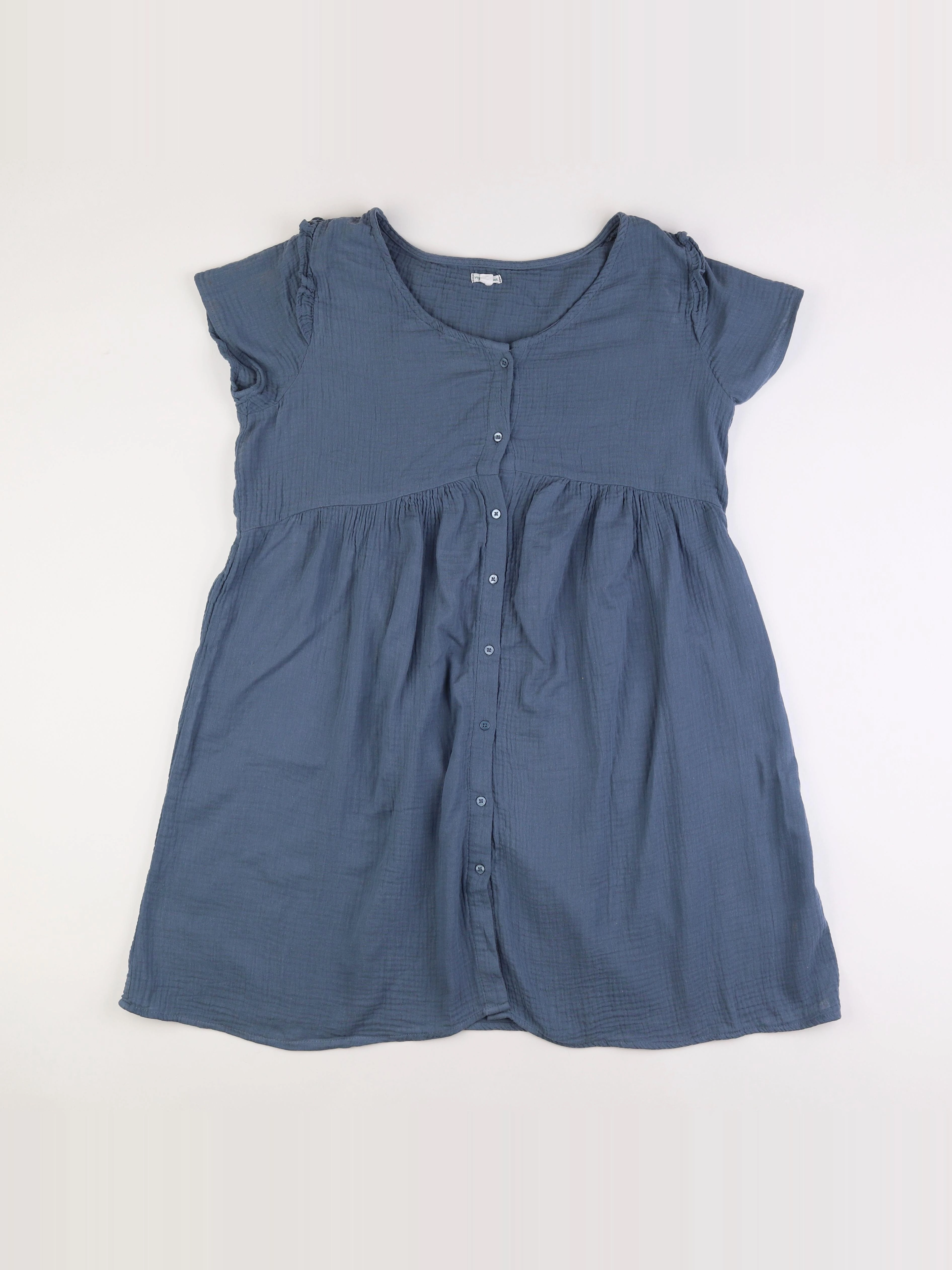 Vertbaudet - robe grossesse bleu - 46