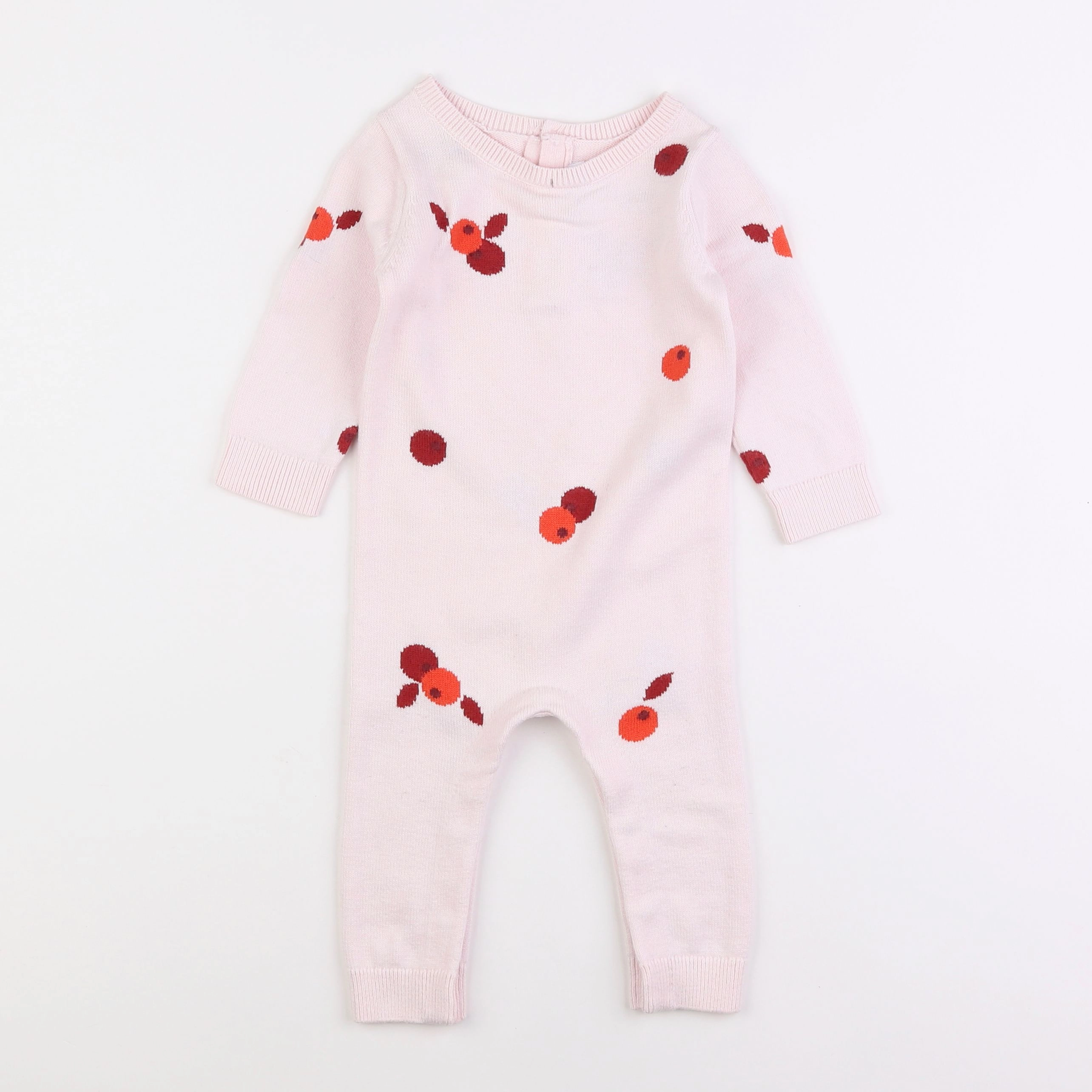 Jacadi - combinaison rose - 12 mois
